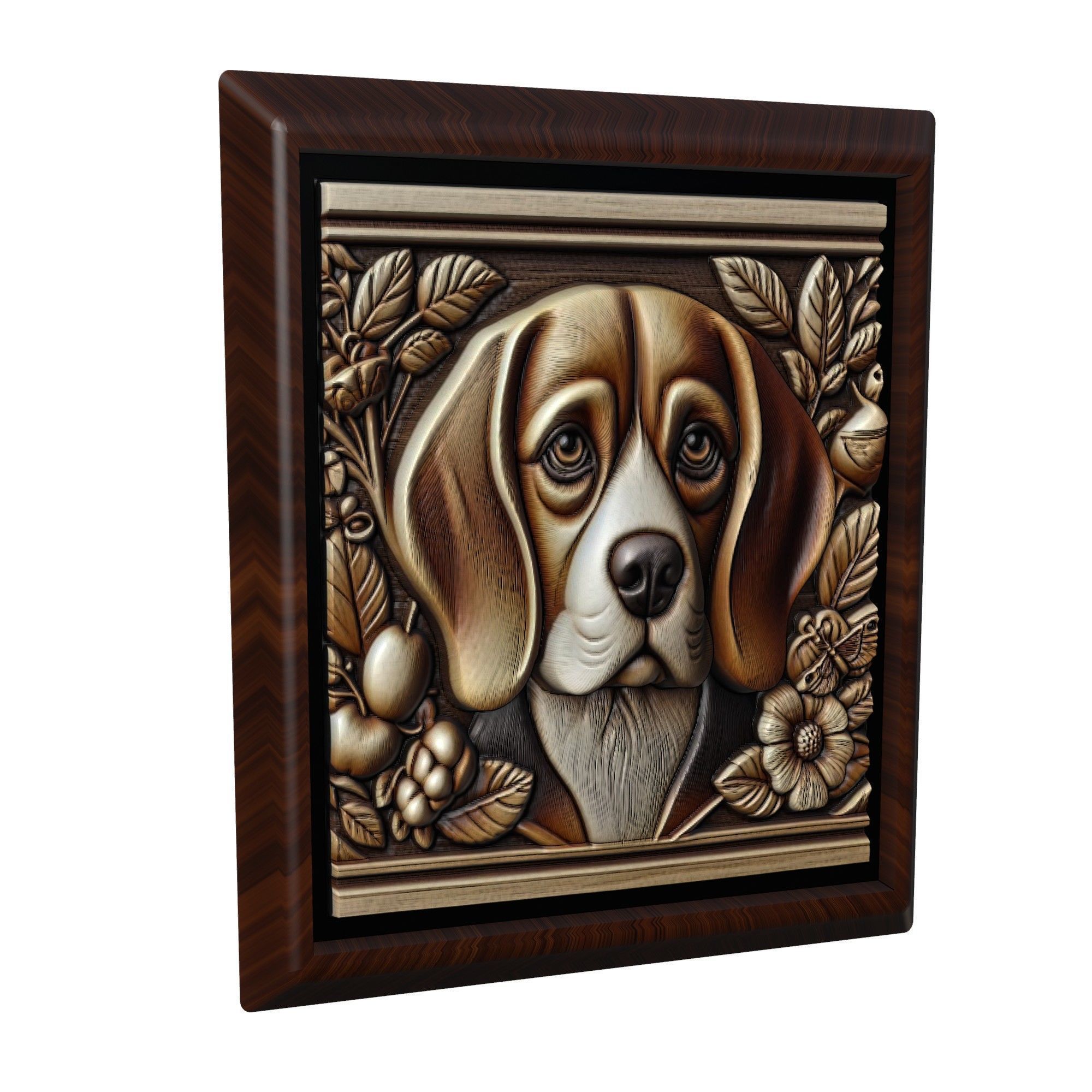 Dog Beagle Animal 3D print model_1