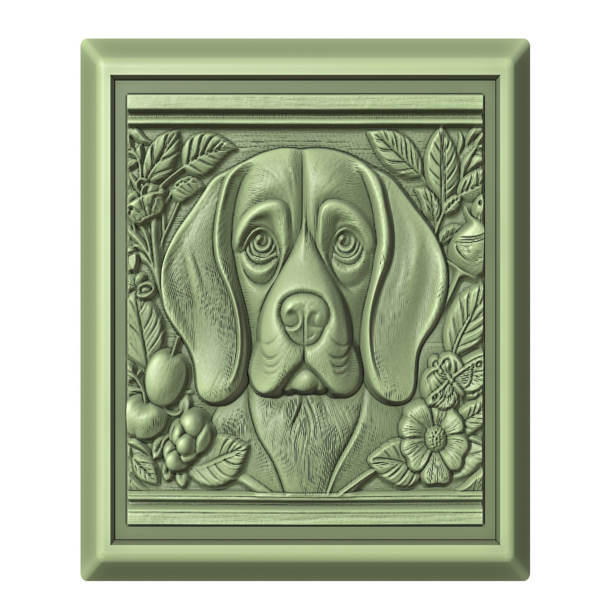 Dog Beagle Animal 3D print model_2