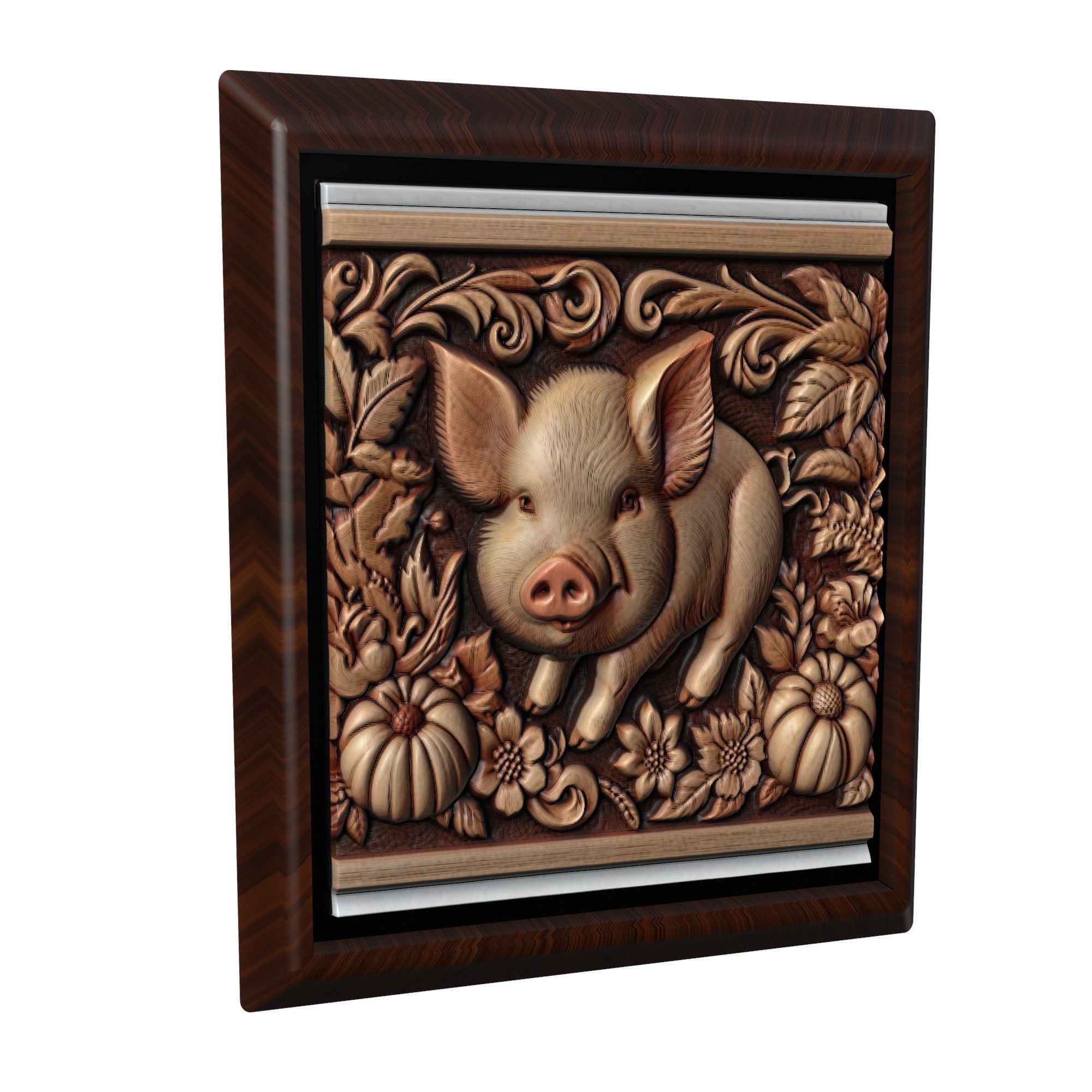 Pig Animal 3D print model_1