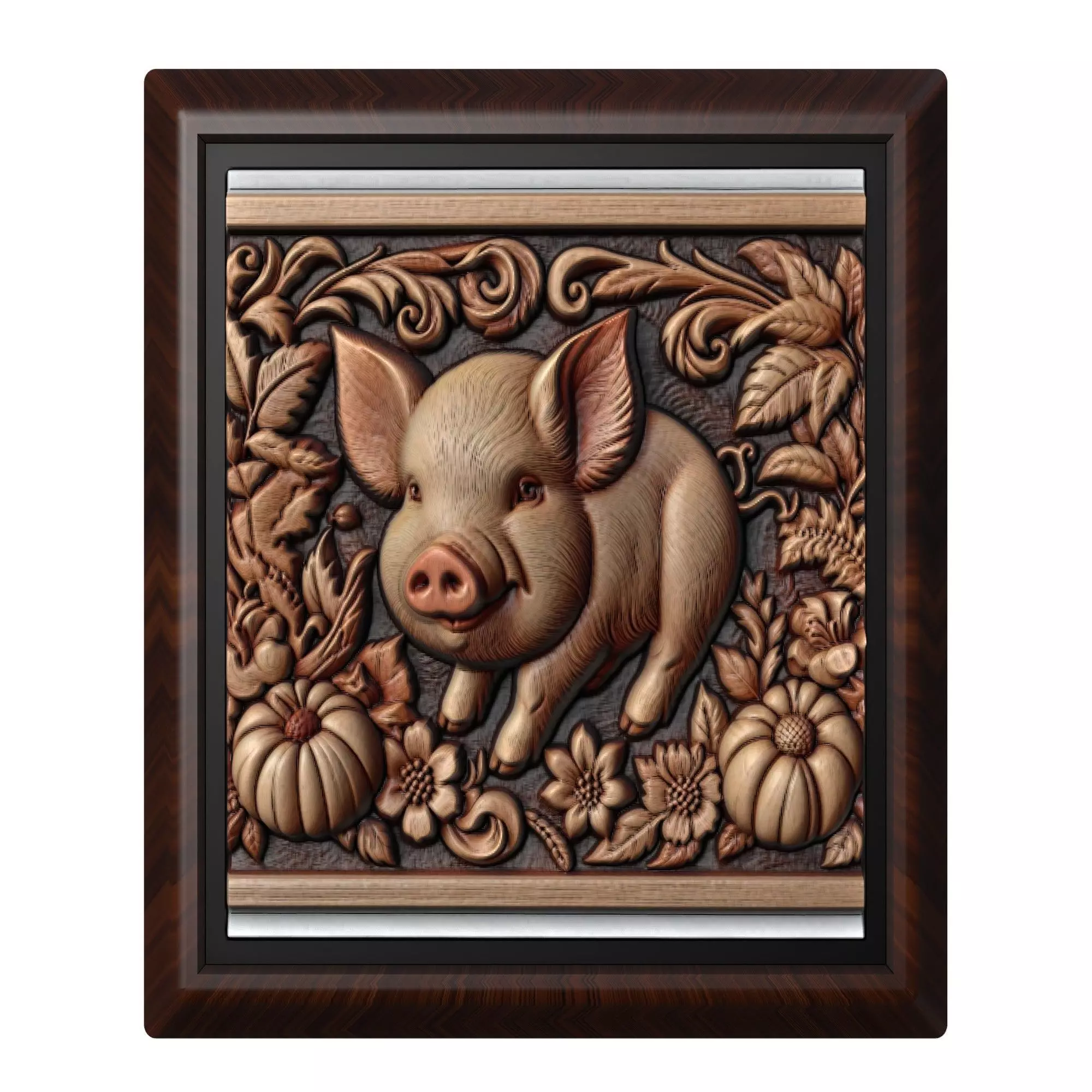 Pig Animal 3D print model_0