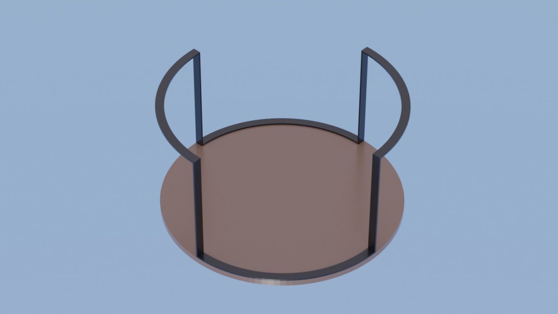 Circa Table Low-poly 3D model_4