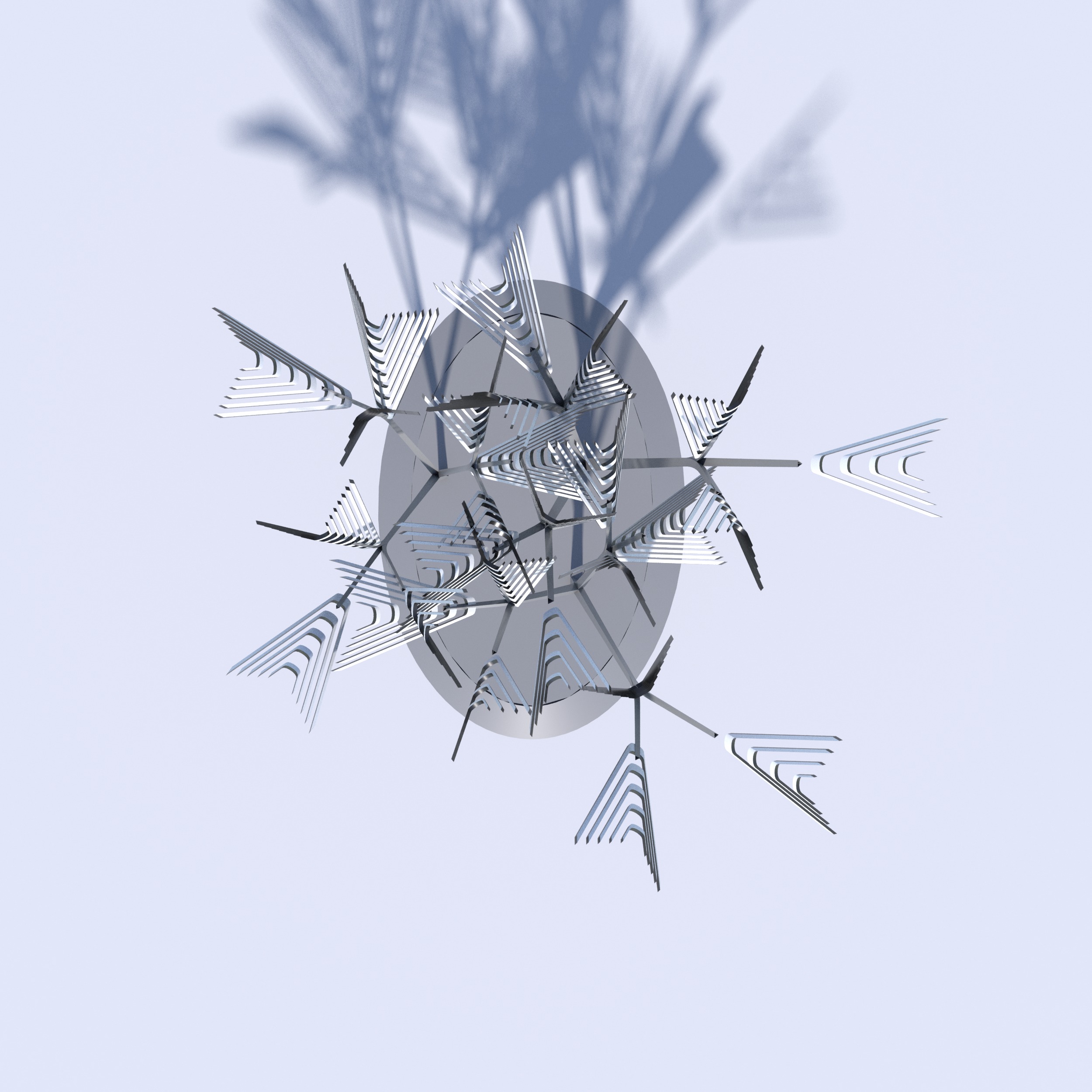 Conceptual shrub S1Cv6 Low-poly 3D model_20