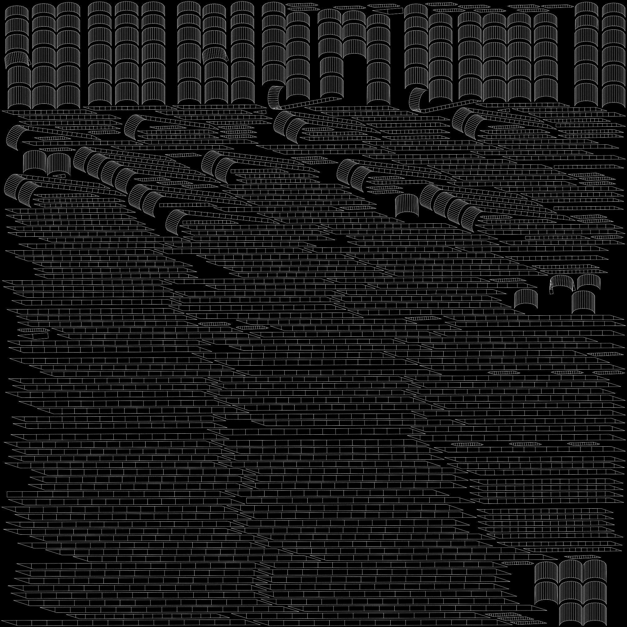 Conceptual shrub S1Cv6 Low-poly 3D model_22