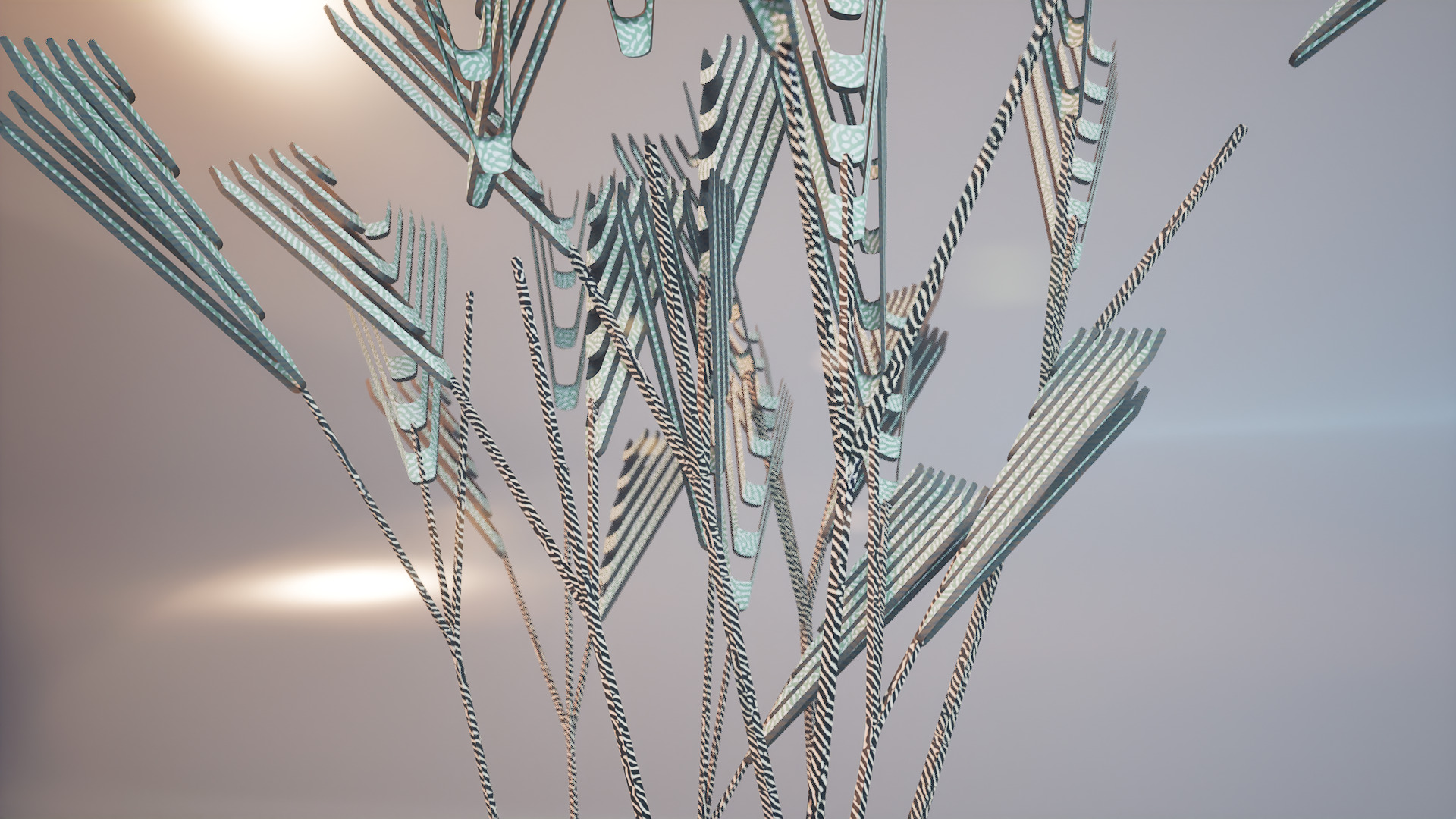 Conceptual shrub S1Cv7 Low-poly 3D model_3