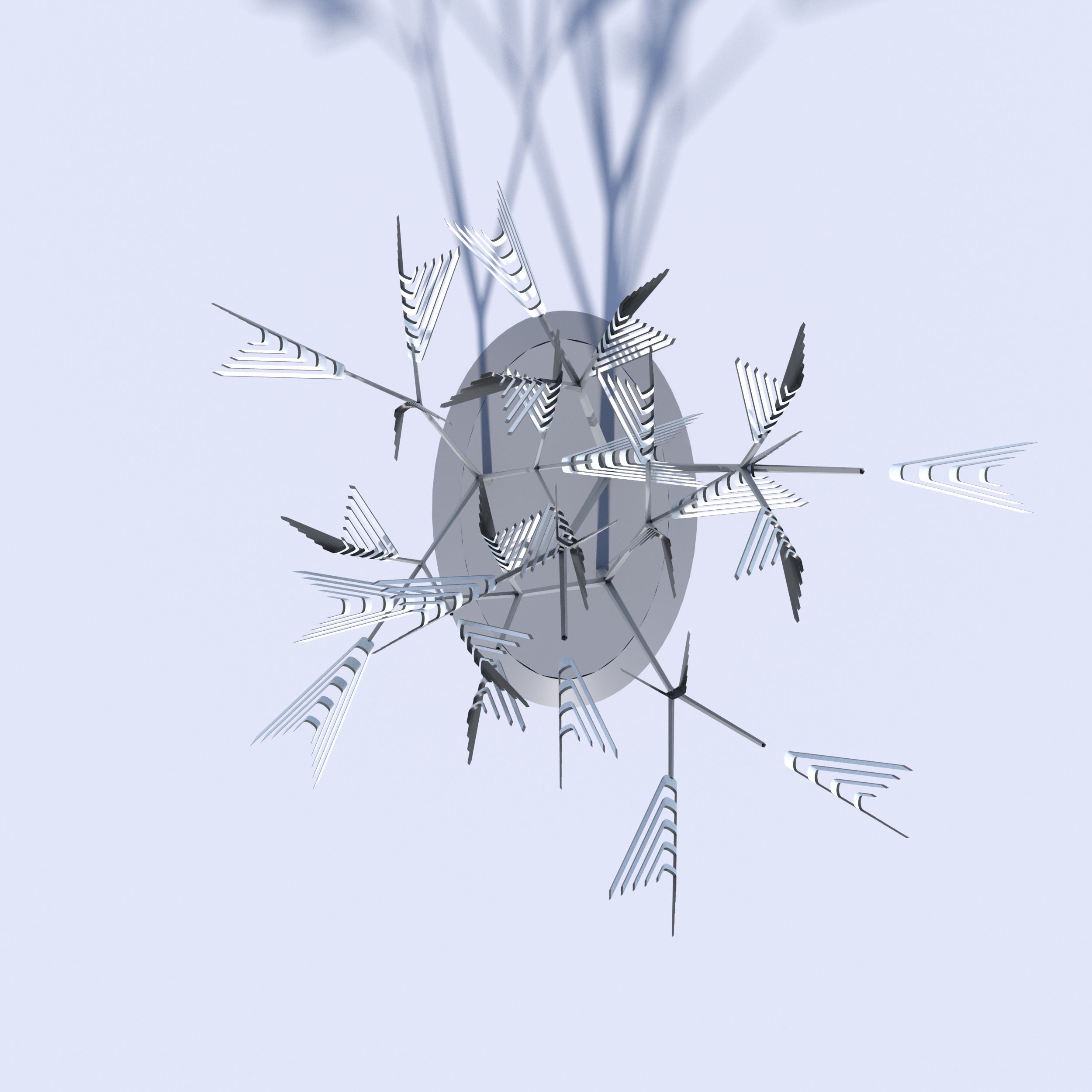 Conceptual shrub S1Cv7 Low-poly 3D model_20