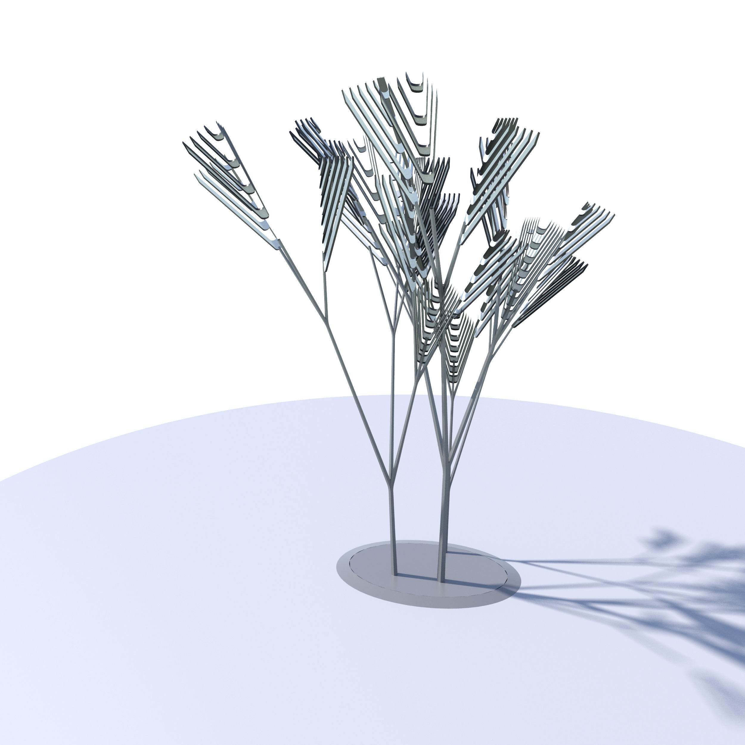 Conceptual shrub S1Cv7 Low-poly 3D model_15