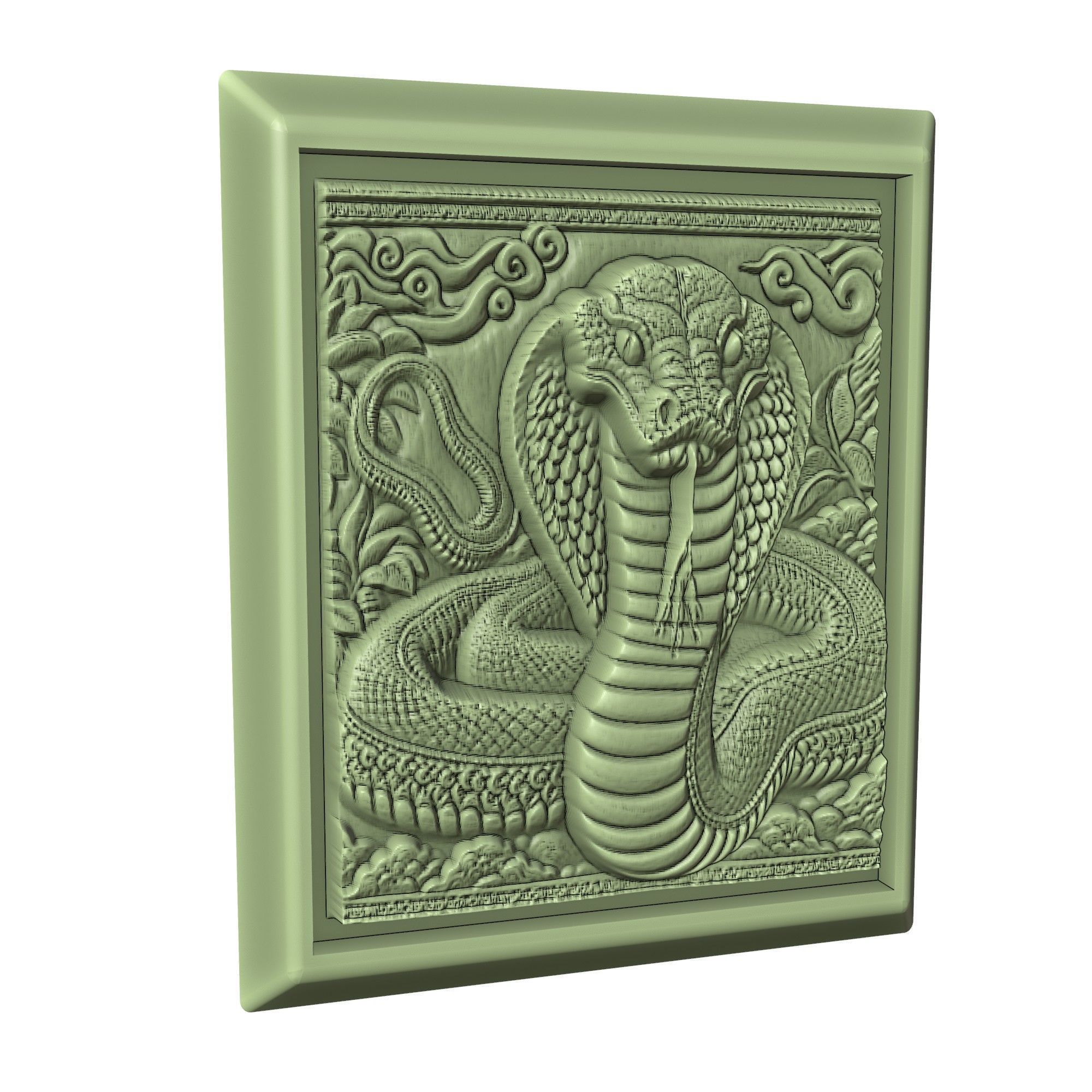 Snake Animal 3D print model_3