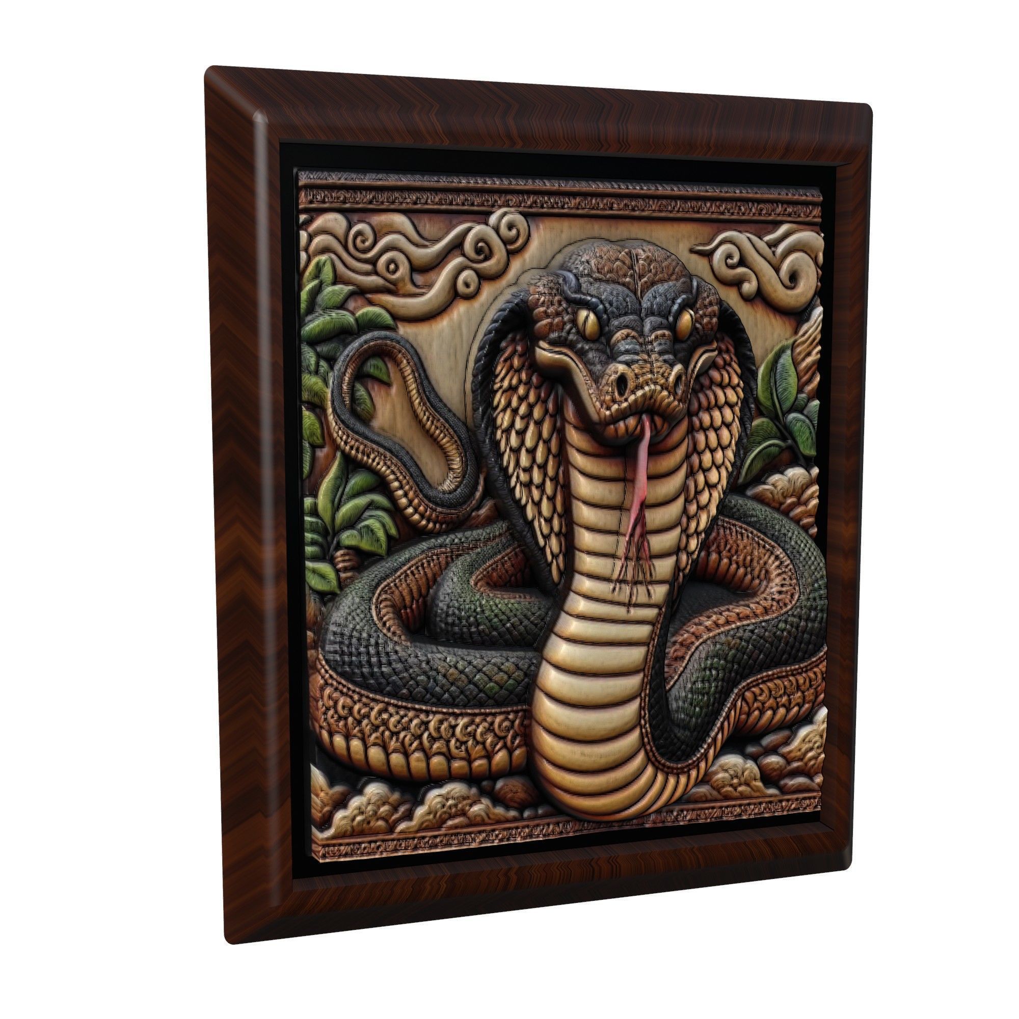 Snake Animal 3D print model_1