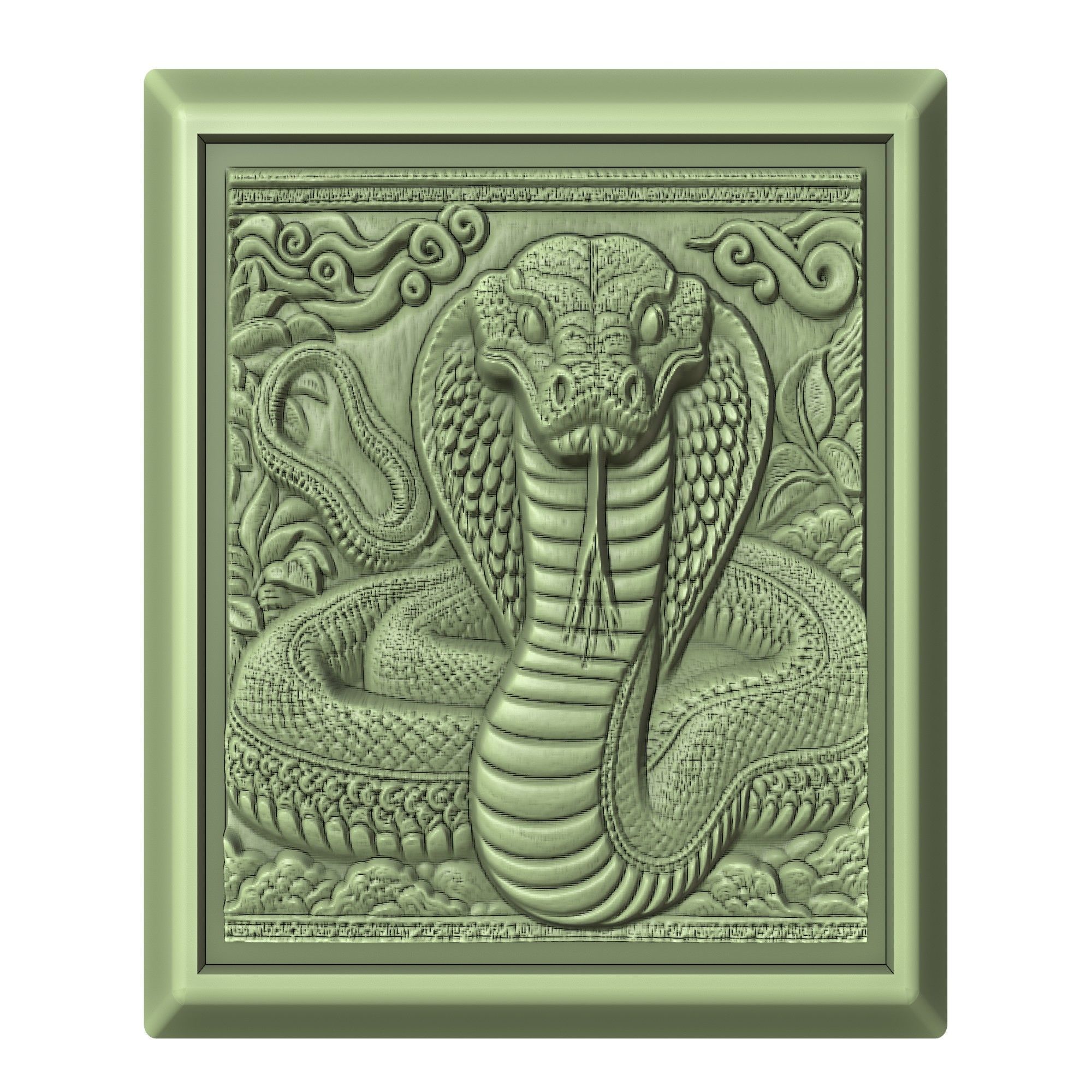 Snake Animal 3D print model_2