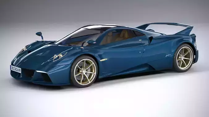 Pagani Huayra Epitome 2024 3D model Pagani Huayra Epitome 2024 3D model