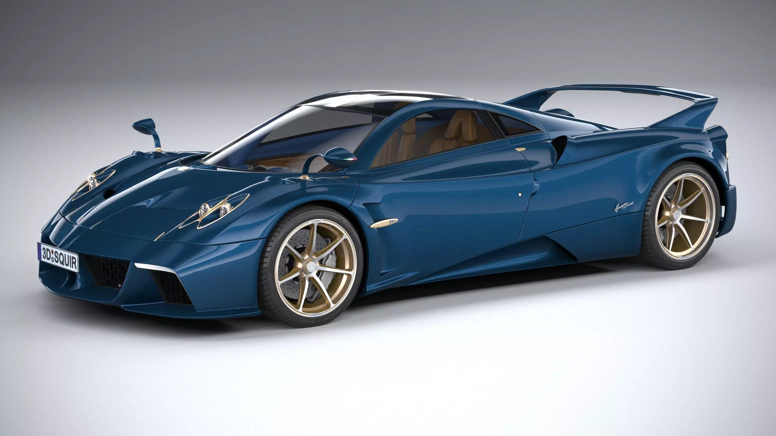 Pagani Huayra Epitome 2024 3D model_0