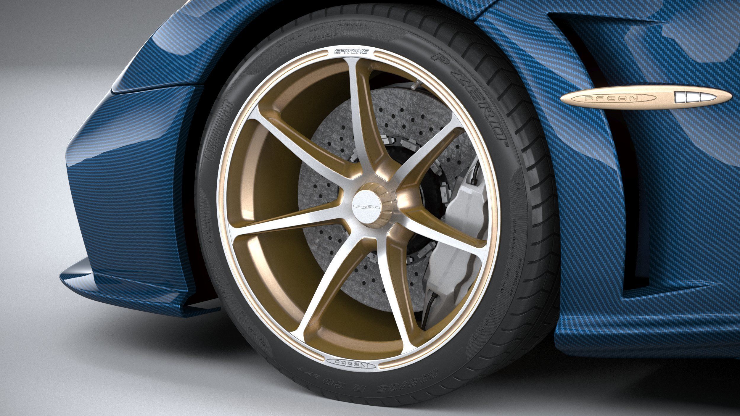 Pagani Huayra Epitome 2024 3D model_16