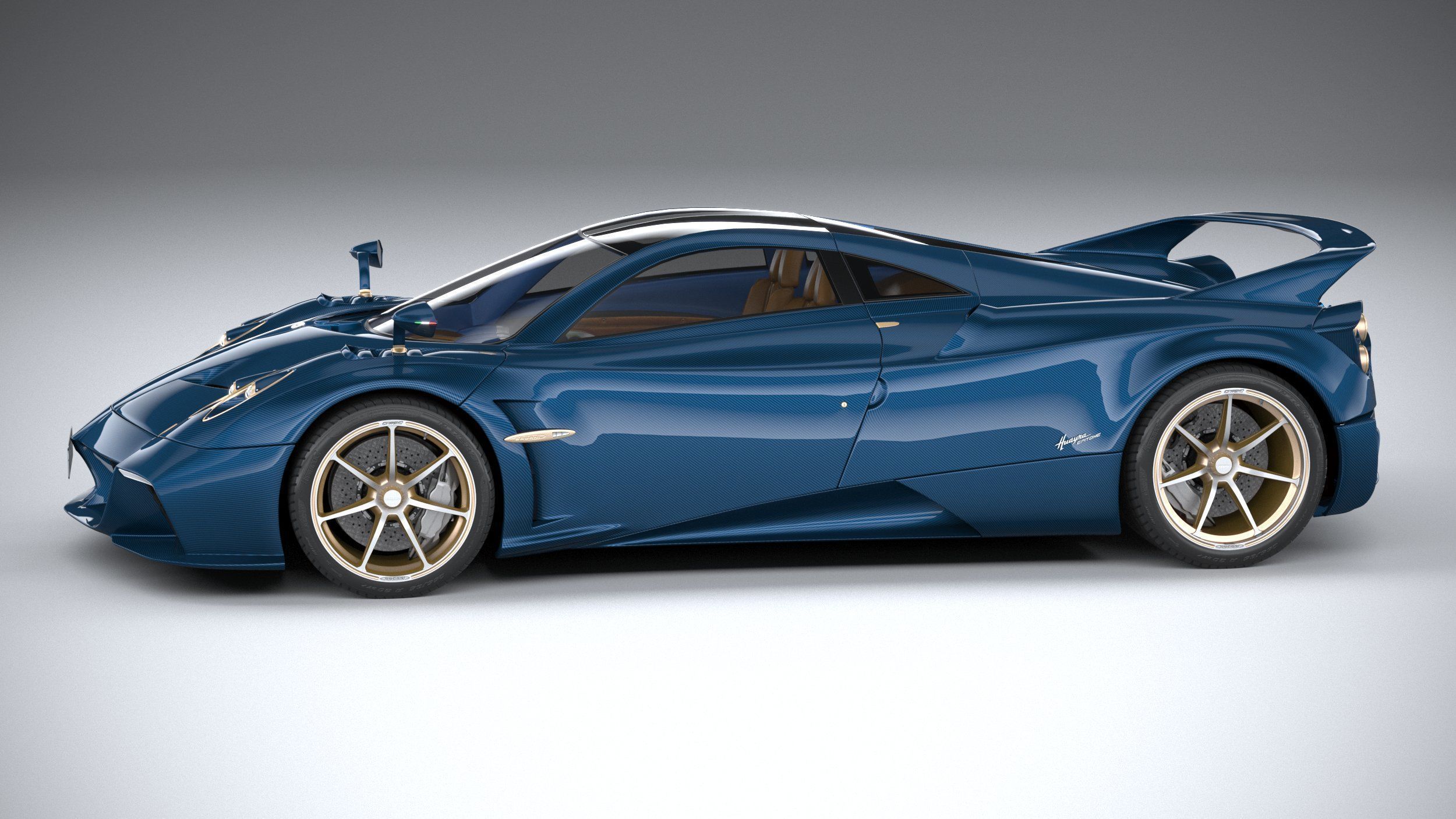 Pagani Huayra Epitome 2024 3D model_8