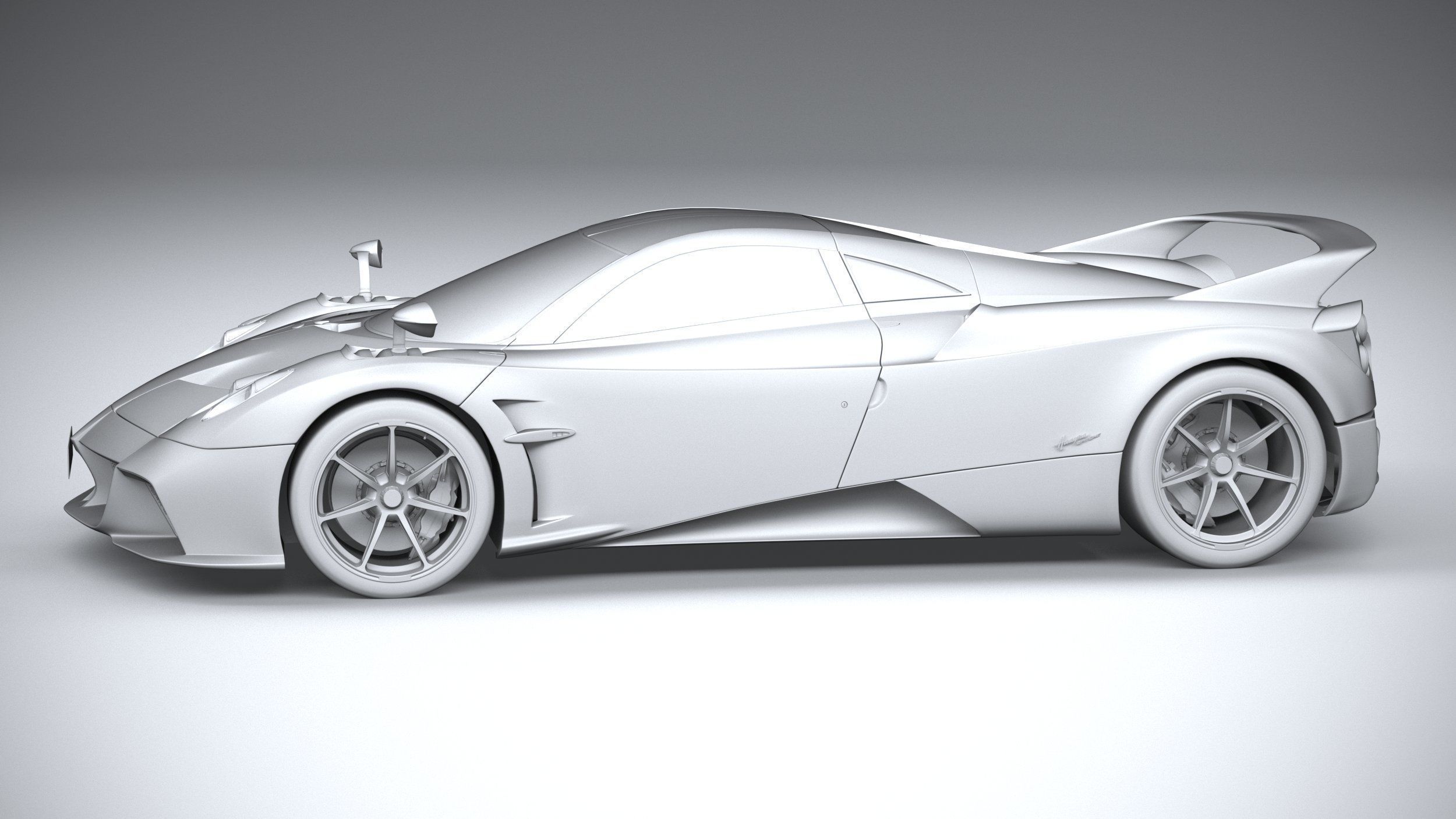 Pagani Huayra Epitome 2024 3D model_22