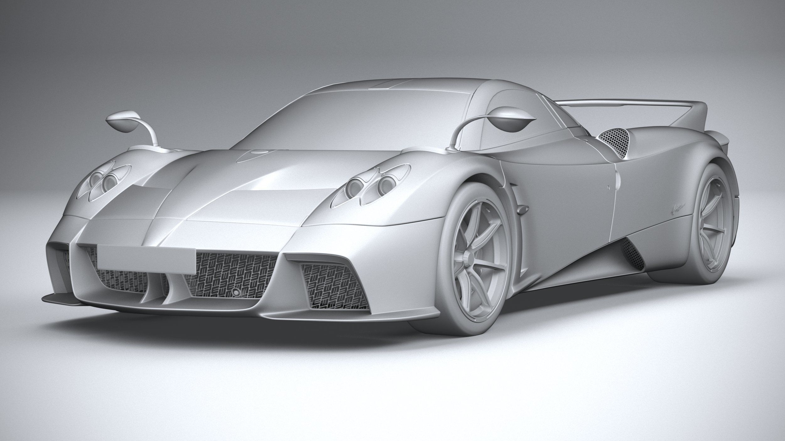 Pagani Huayra Epitome 2024 3D model_20