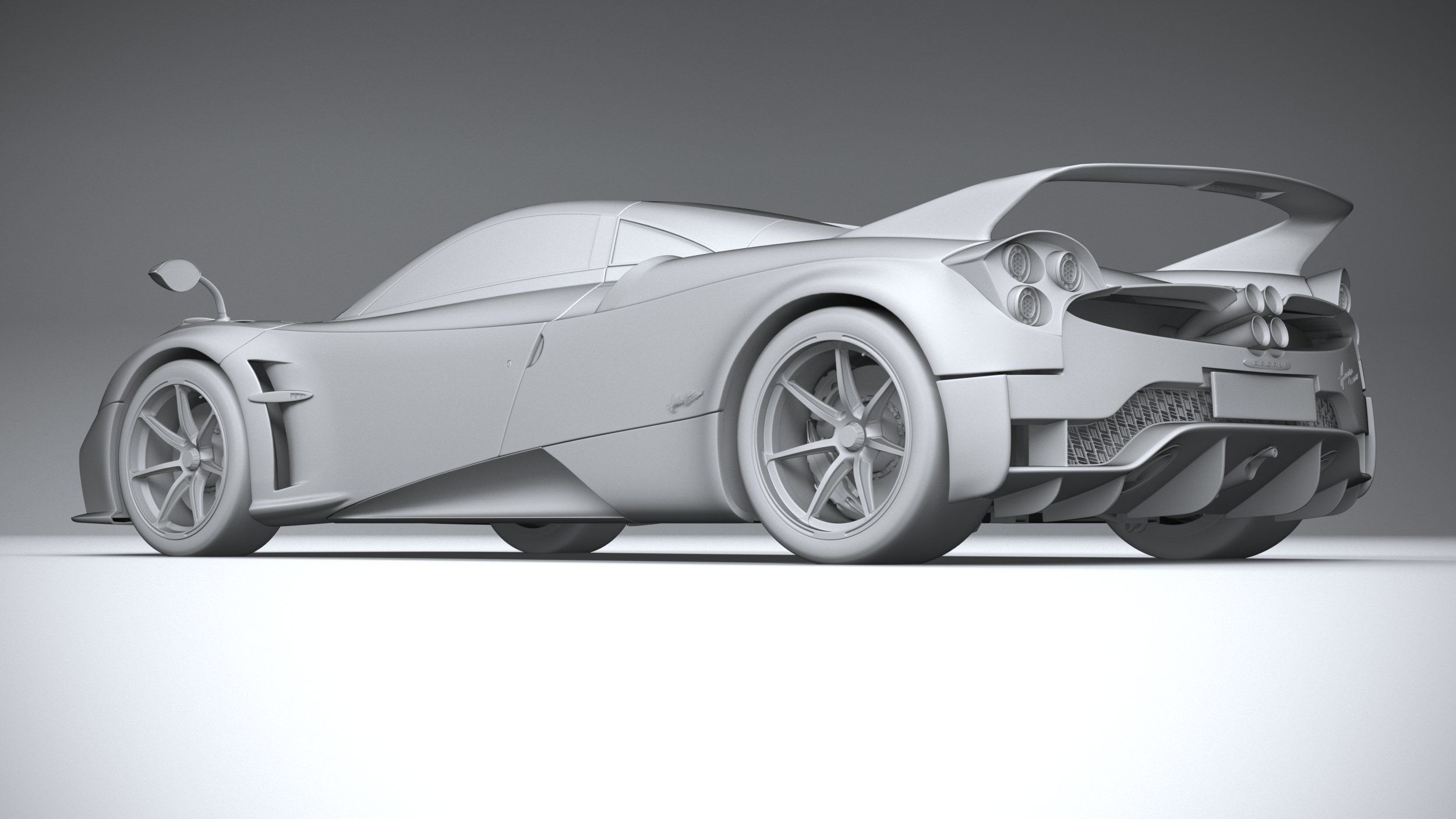 Pagani Huayra Epitome 2024 3D model_21