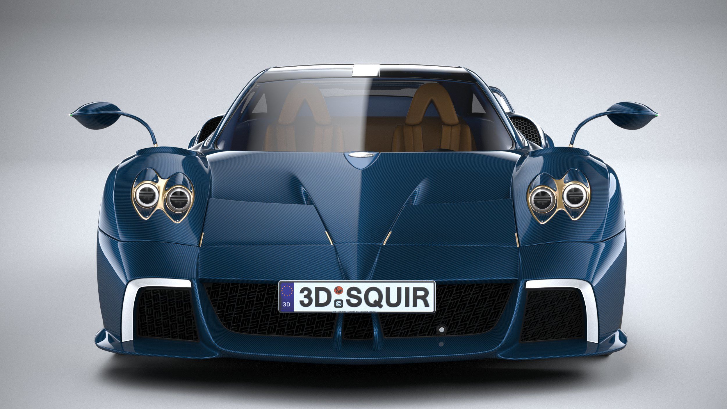 Pagani Huayra Epitome 2024 3D model_13