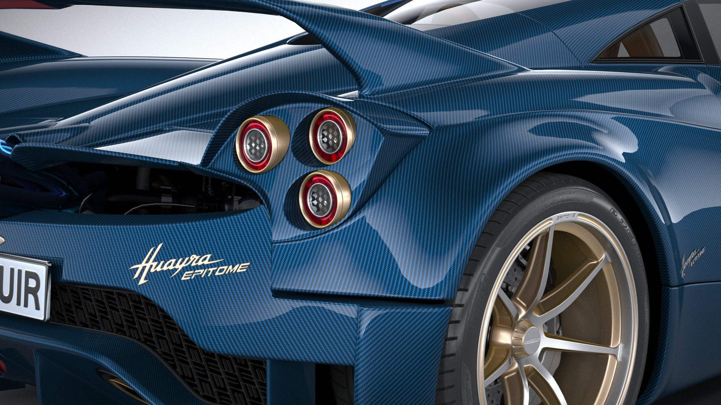 Pagani Huayra Epitome 2024 3D model_18
