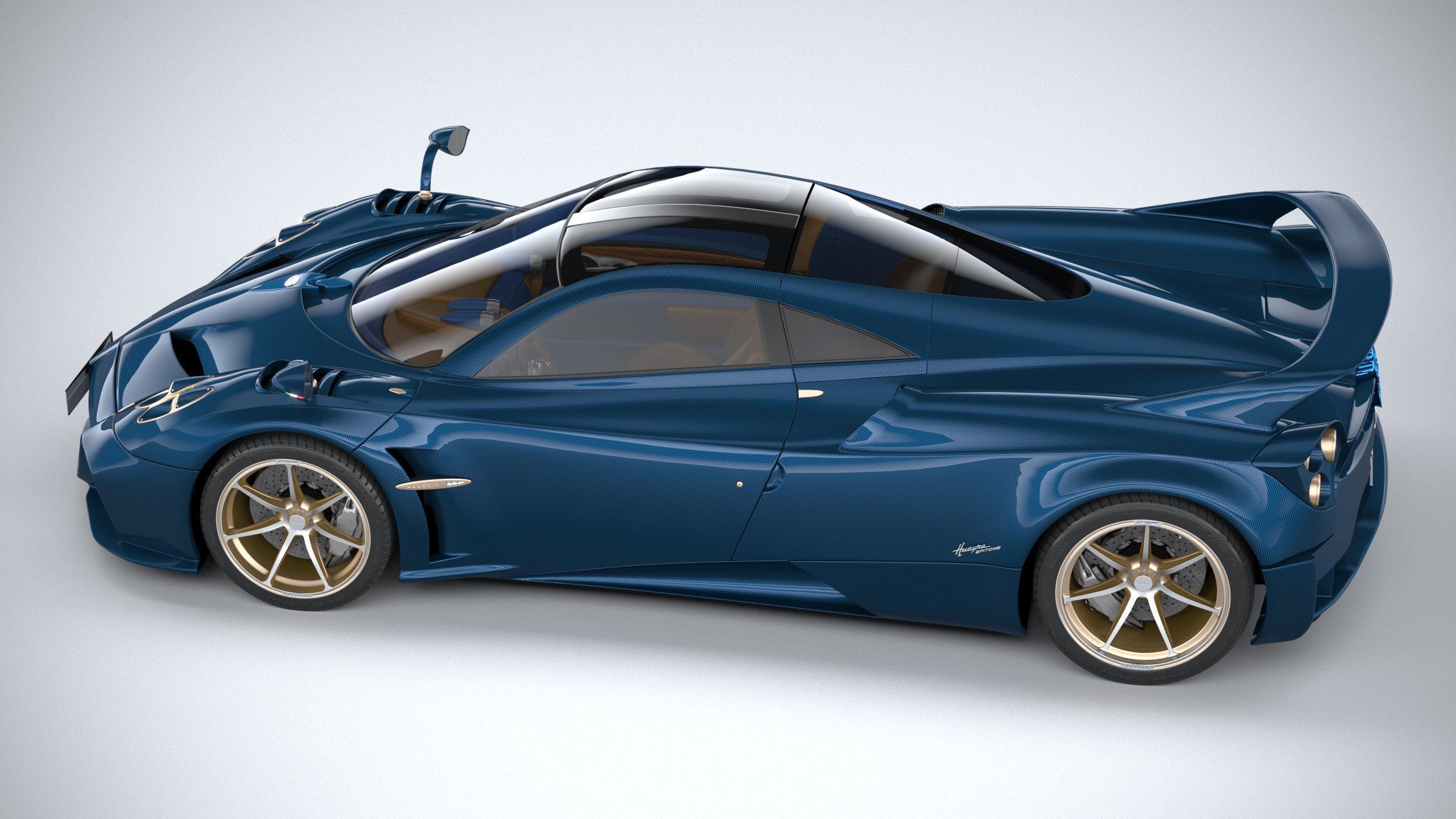 Pagani Huayra Epitome 2024 3D model_9