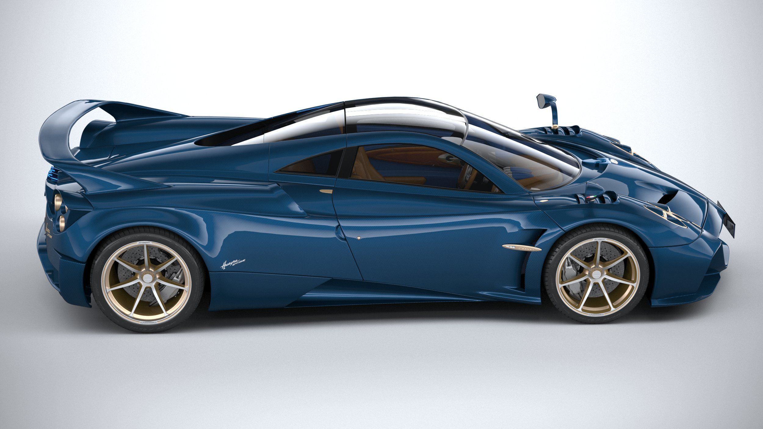 Pagani Huayra Epitome 2024 3D model_11