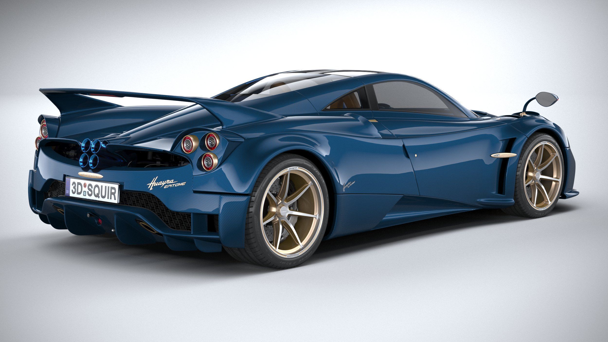 Pagani Huayra Epitome 2024 3D model_17