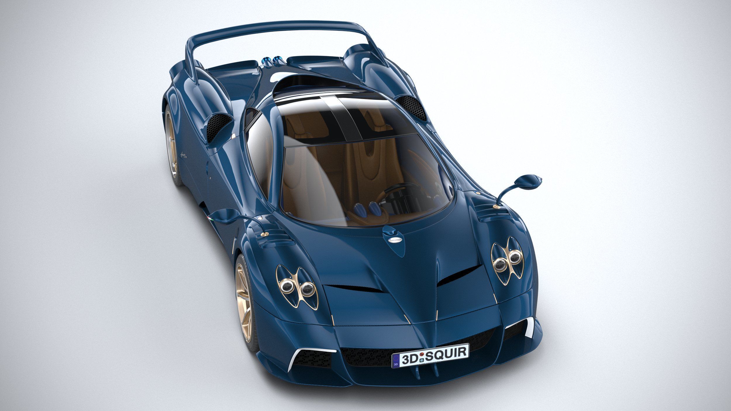Pagani Huayra Epitome 2024 3D model_12