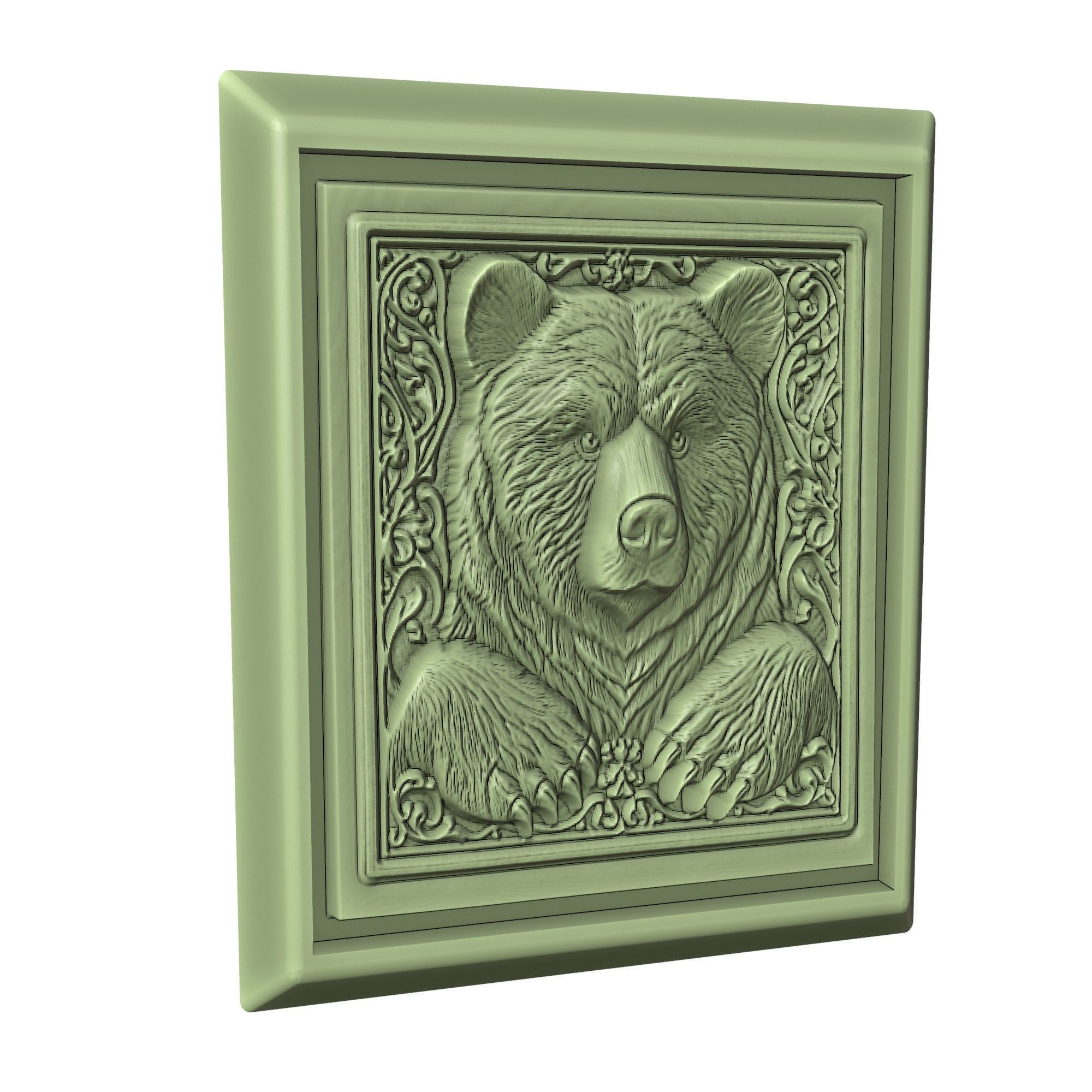 Bear Animal 3D print model_3
