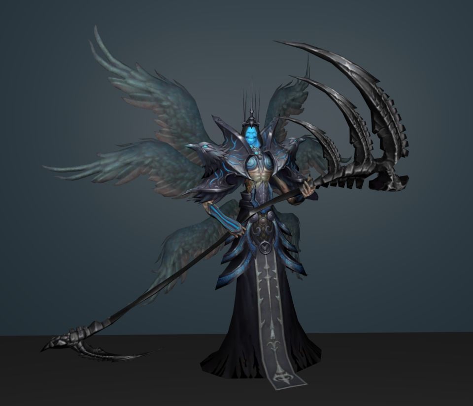 death angel 3D model_1