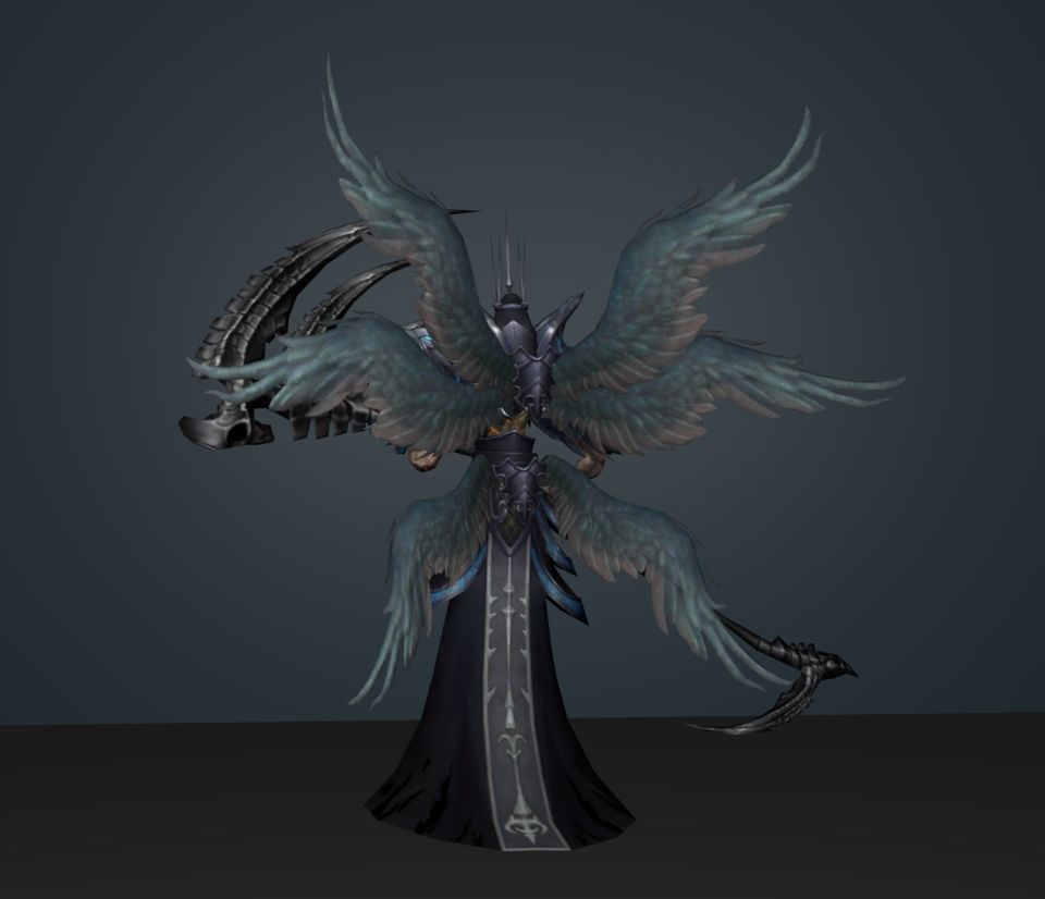 death angel 3D model_4