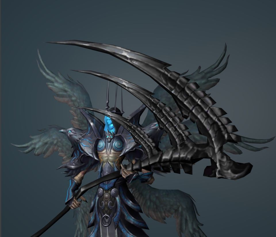 death angel 3D model_2