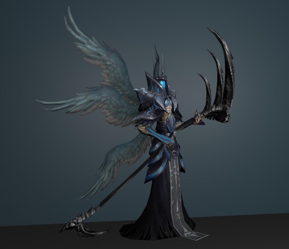 death angel 3D model_3