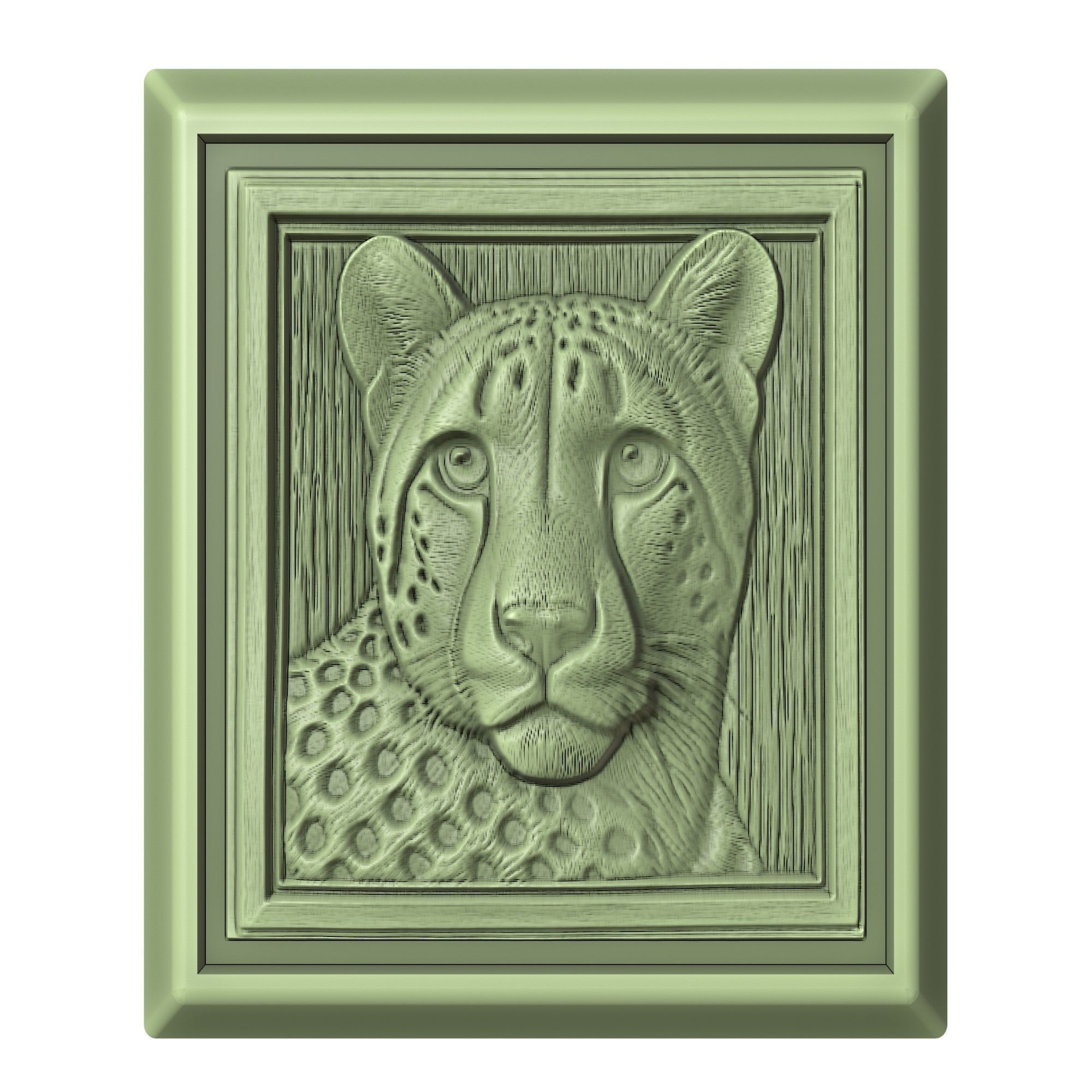 Cheetah Animal 3D print model_2