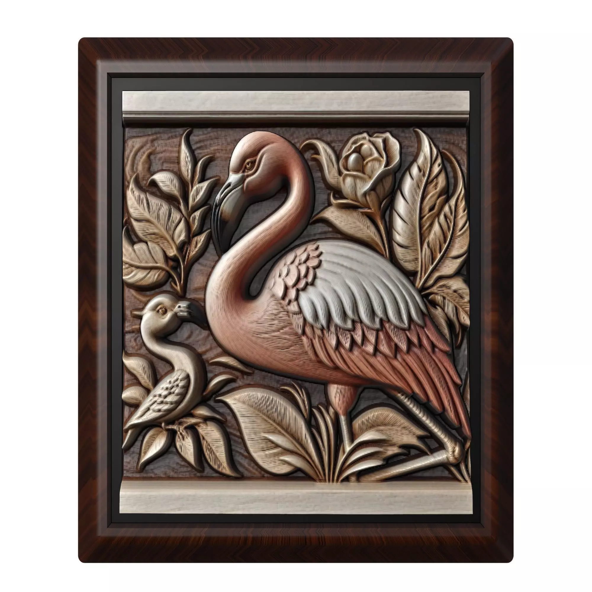 Flamingo Animal 3D print model_0