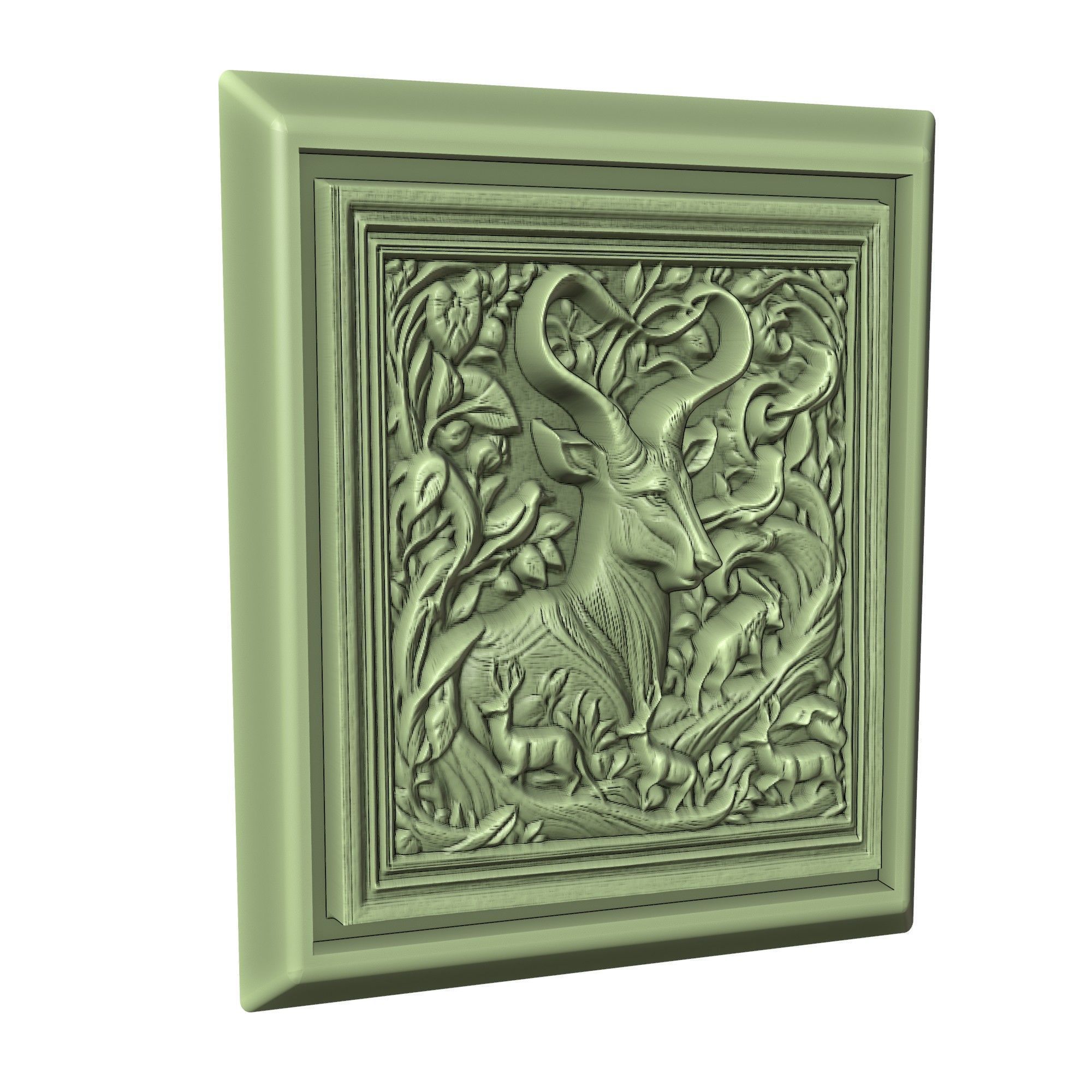 Impala Animal 3D print model_3