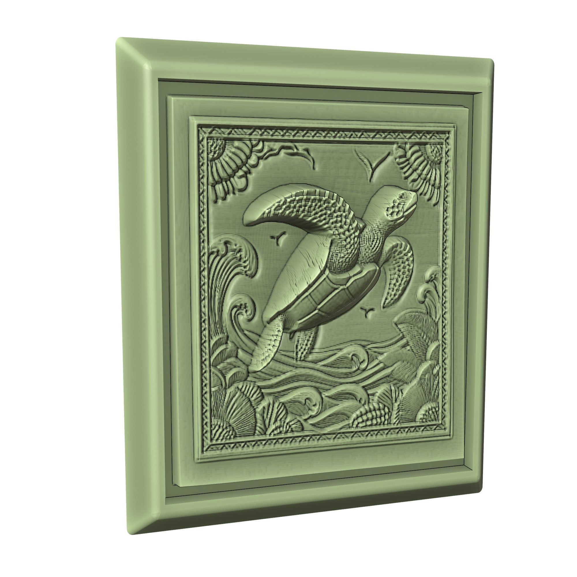 Turtle Animal 3D print model_3