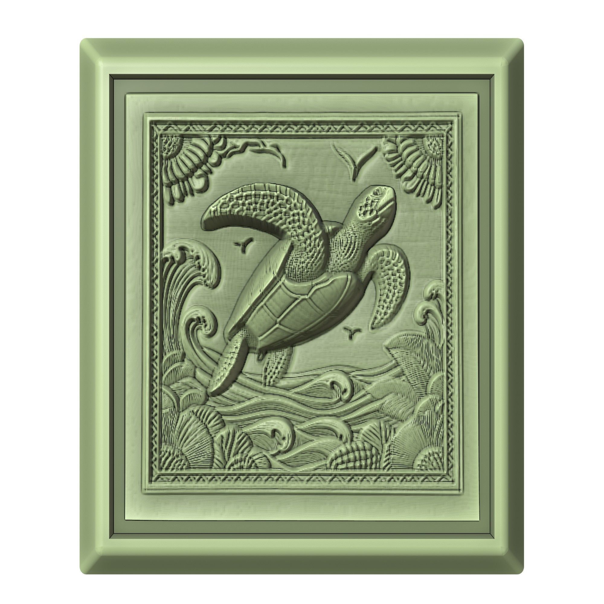 Turtle Animal 3D print model_2