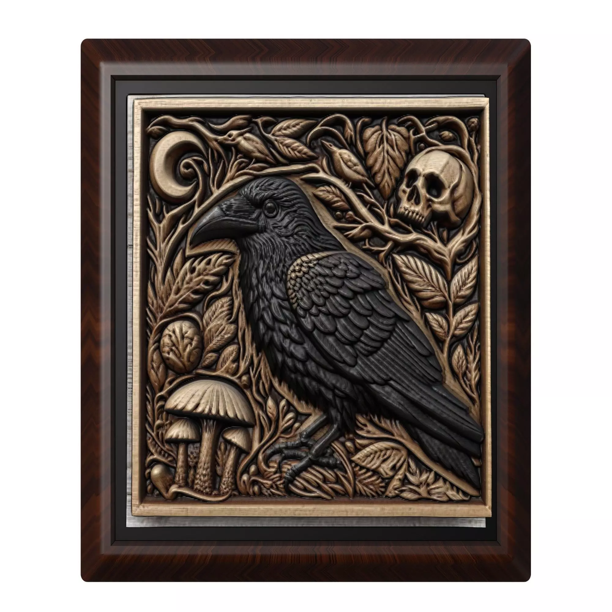Crow Animal 3D print model