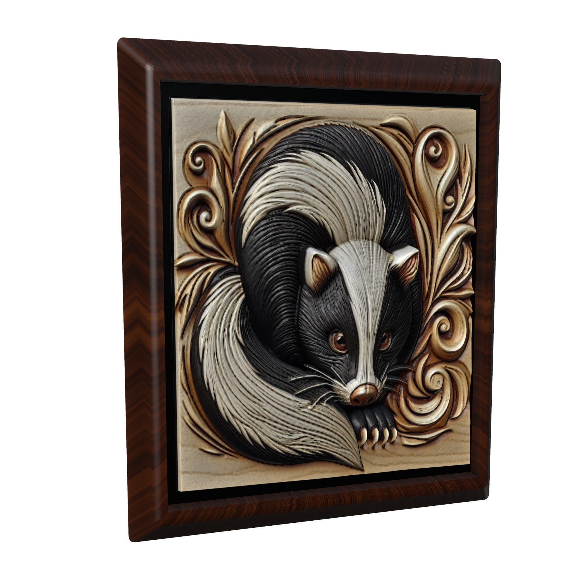 Skunk Animal 3D print model_1