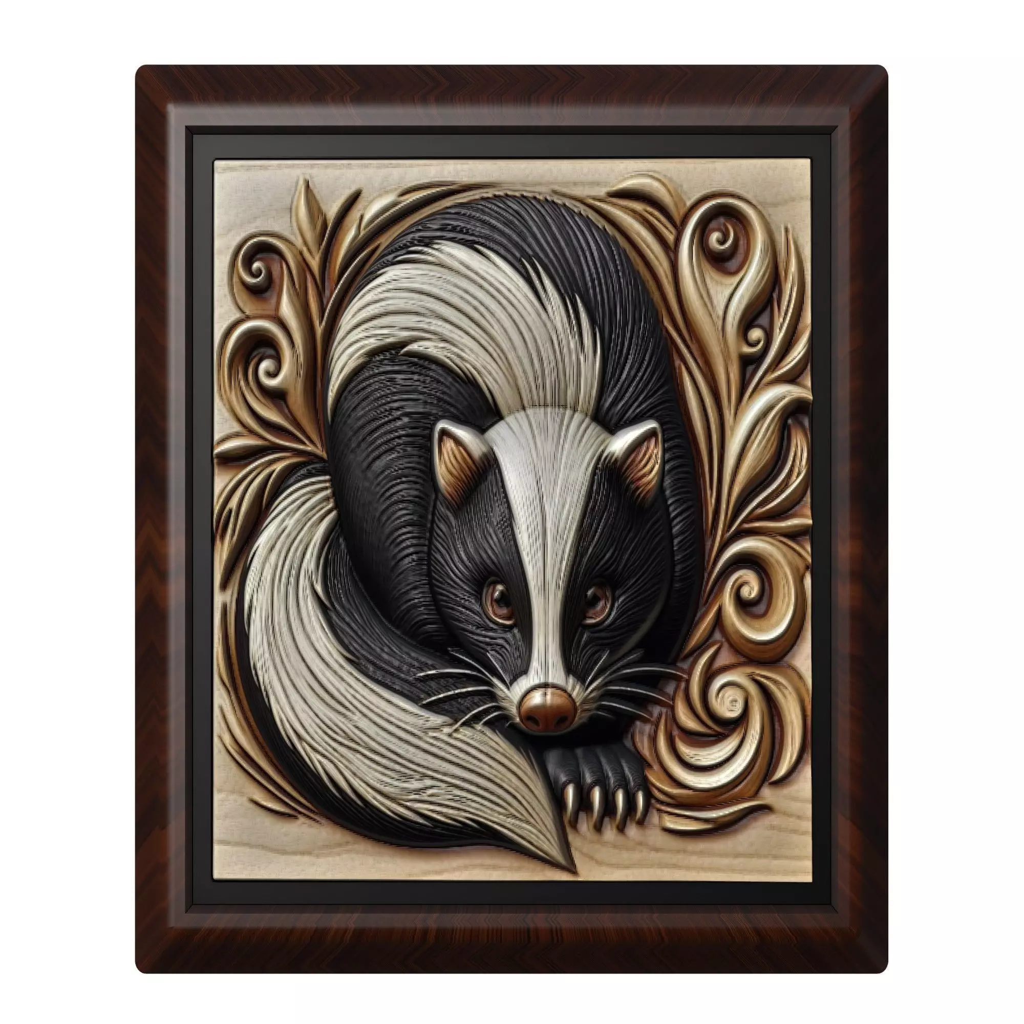 Skunk Animal 3D print model_0