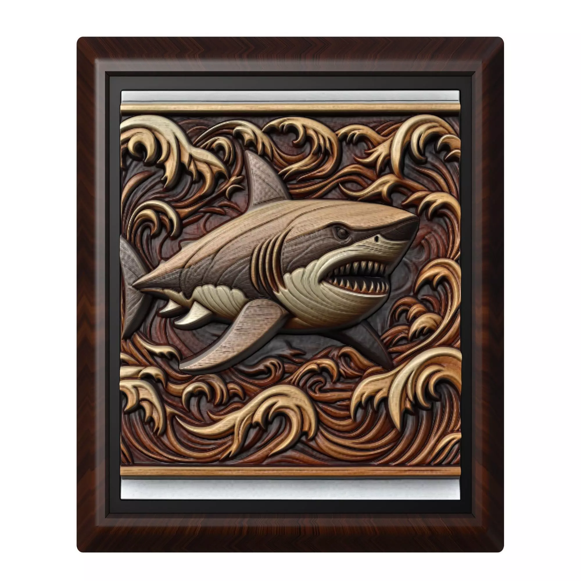 Shark Animal 3D print model_0