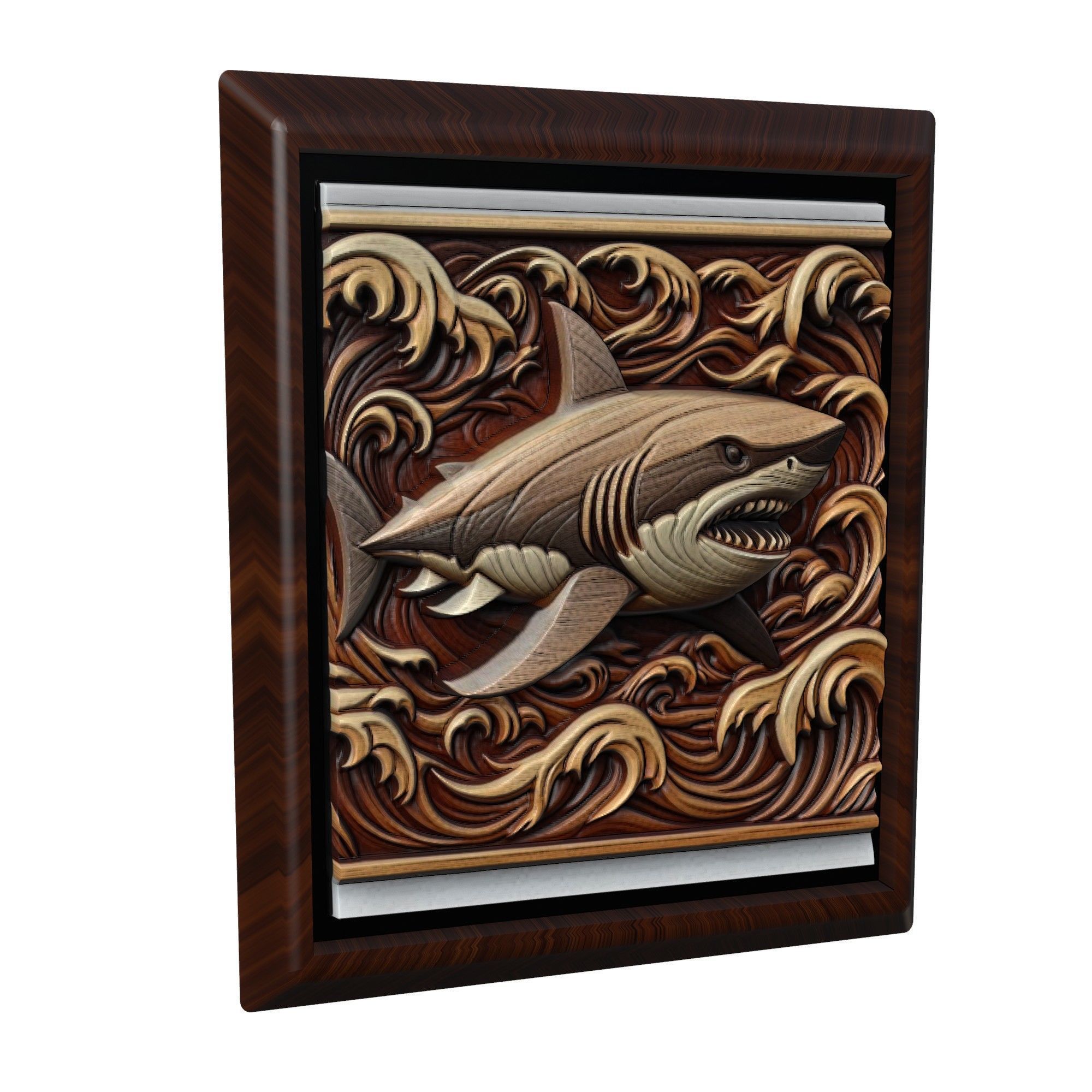 Shark Animal 3D print model_1