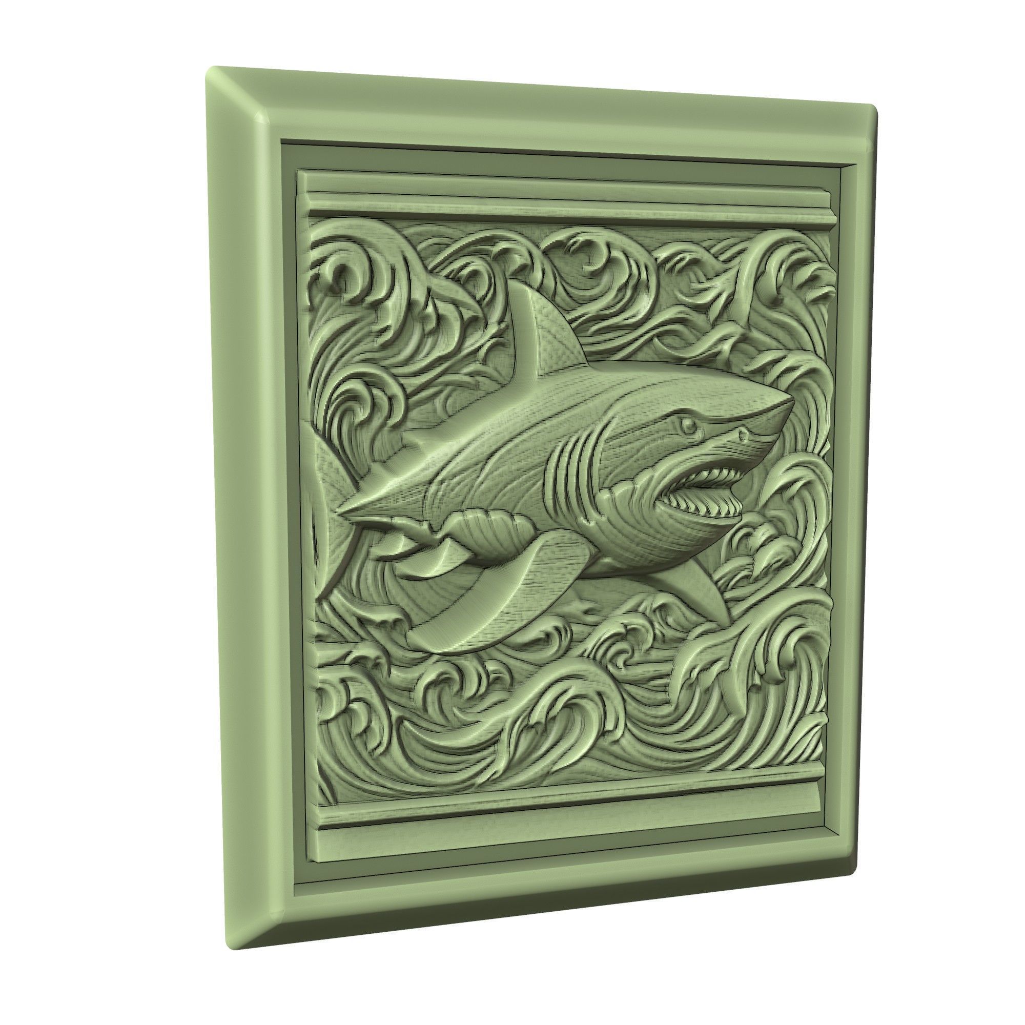 Shark Animal 3D print model_3