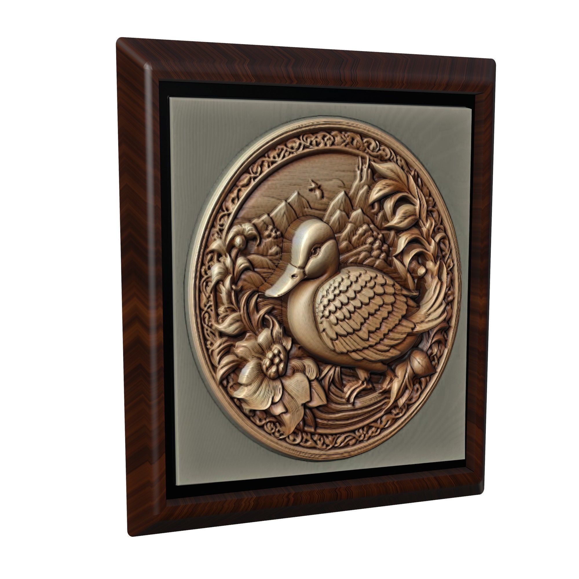 Duck Animal 3D print model_1