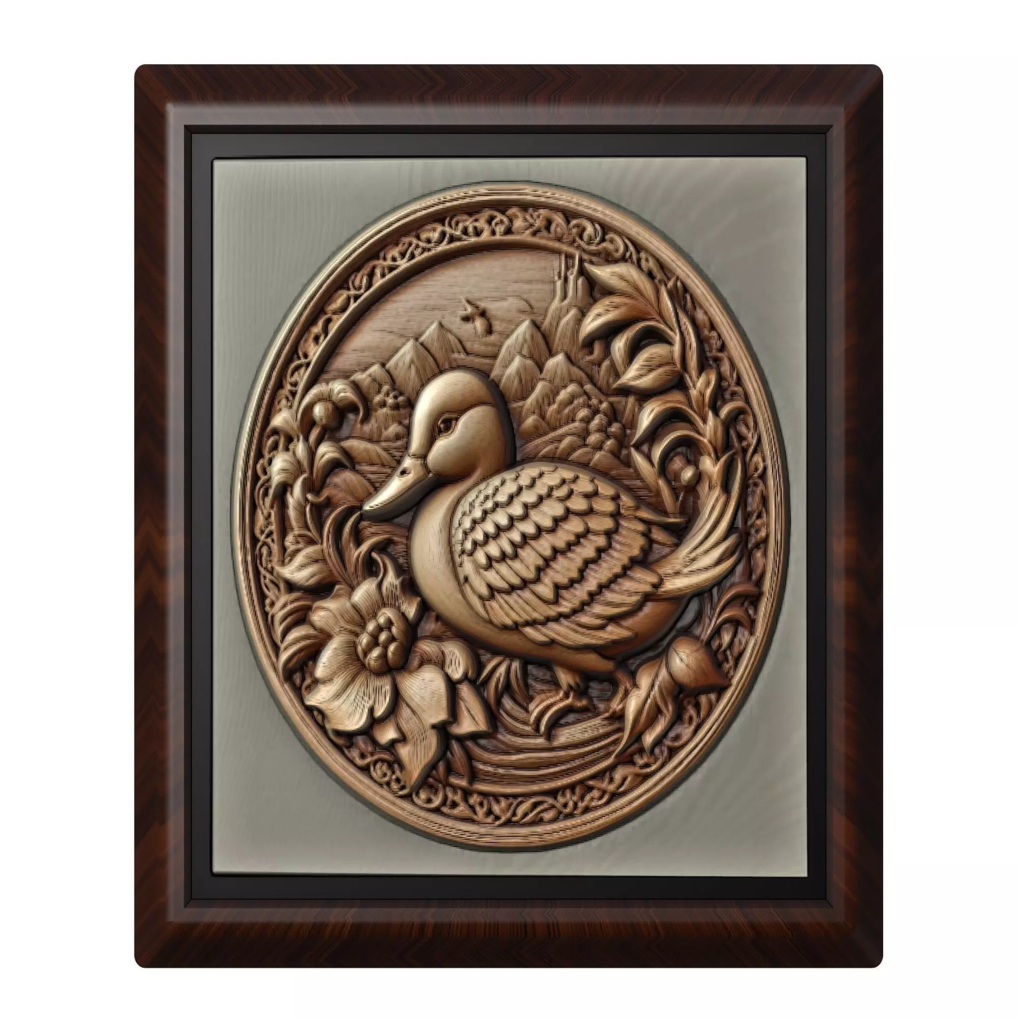 Duck Animal 3D print model_0