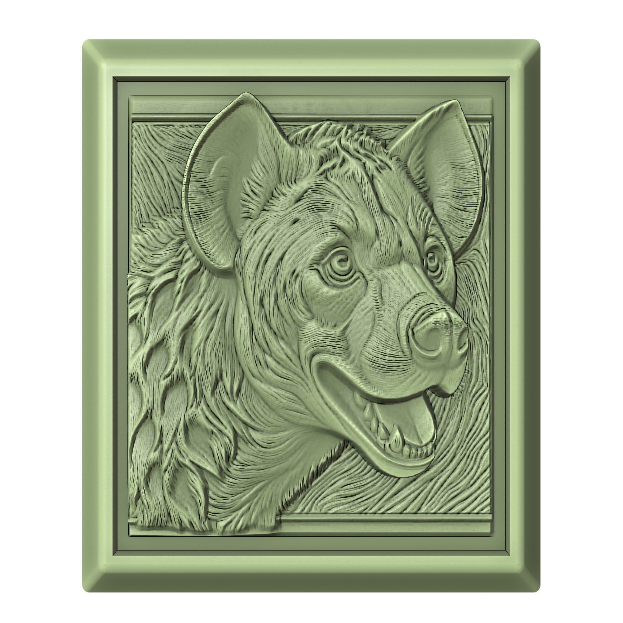 Hyena Animal 3D print model_2