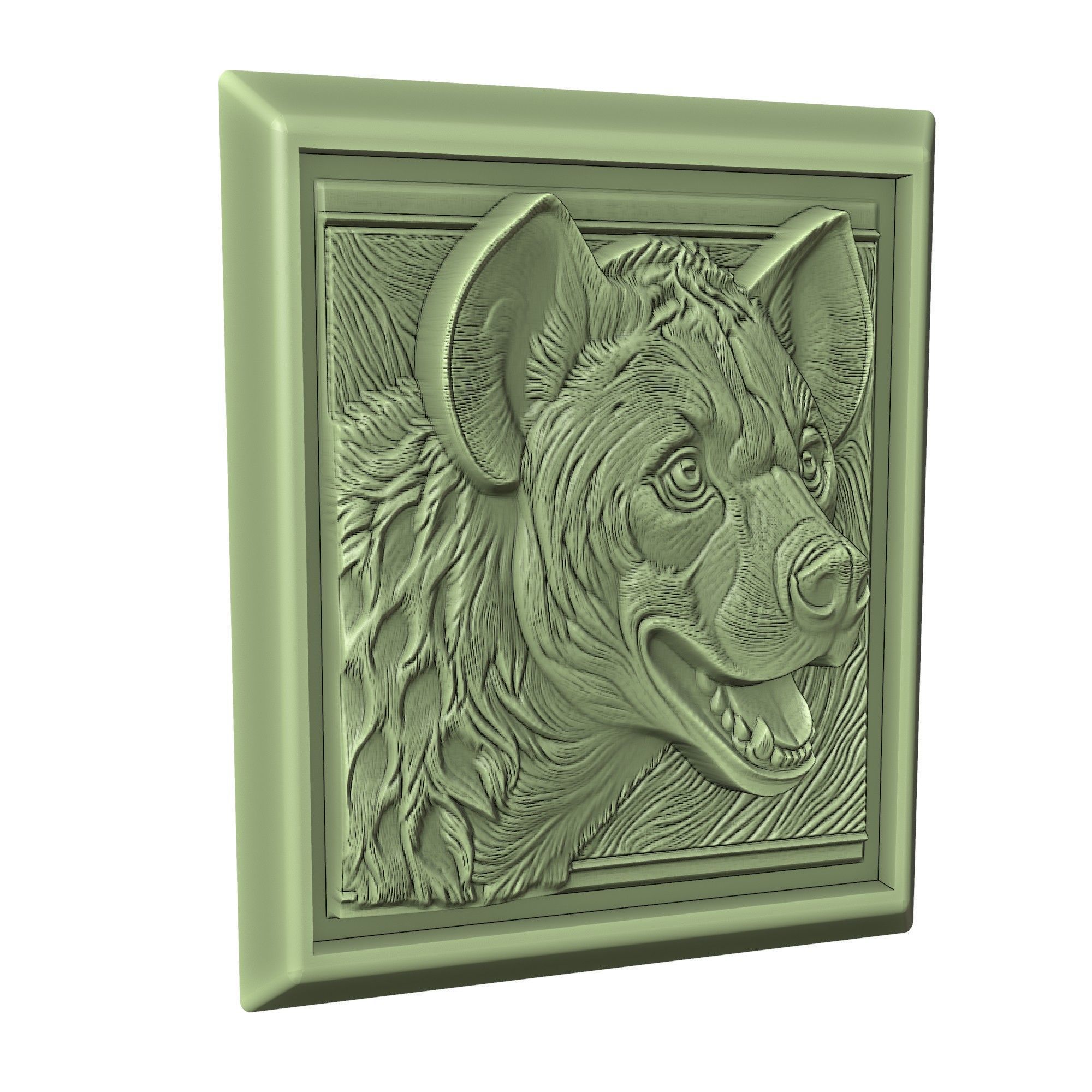 Hyena Animal 3D print model_3