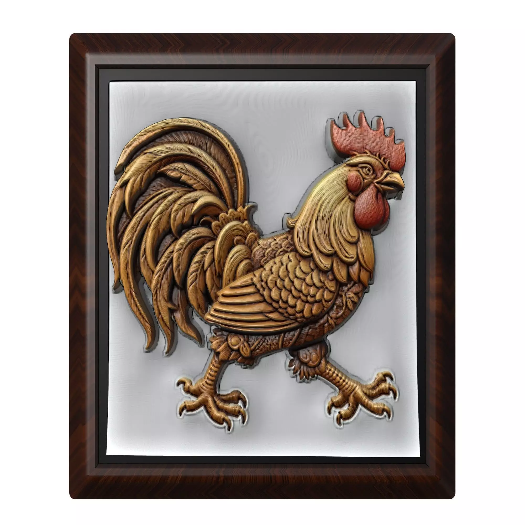 Chicken Animal 3D print model_0