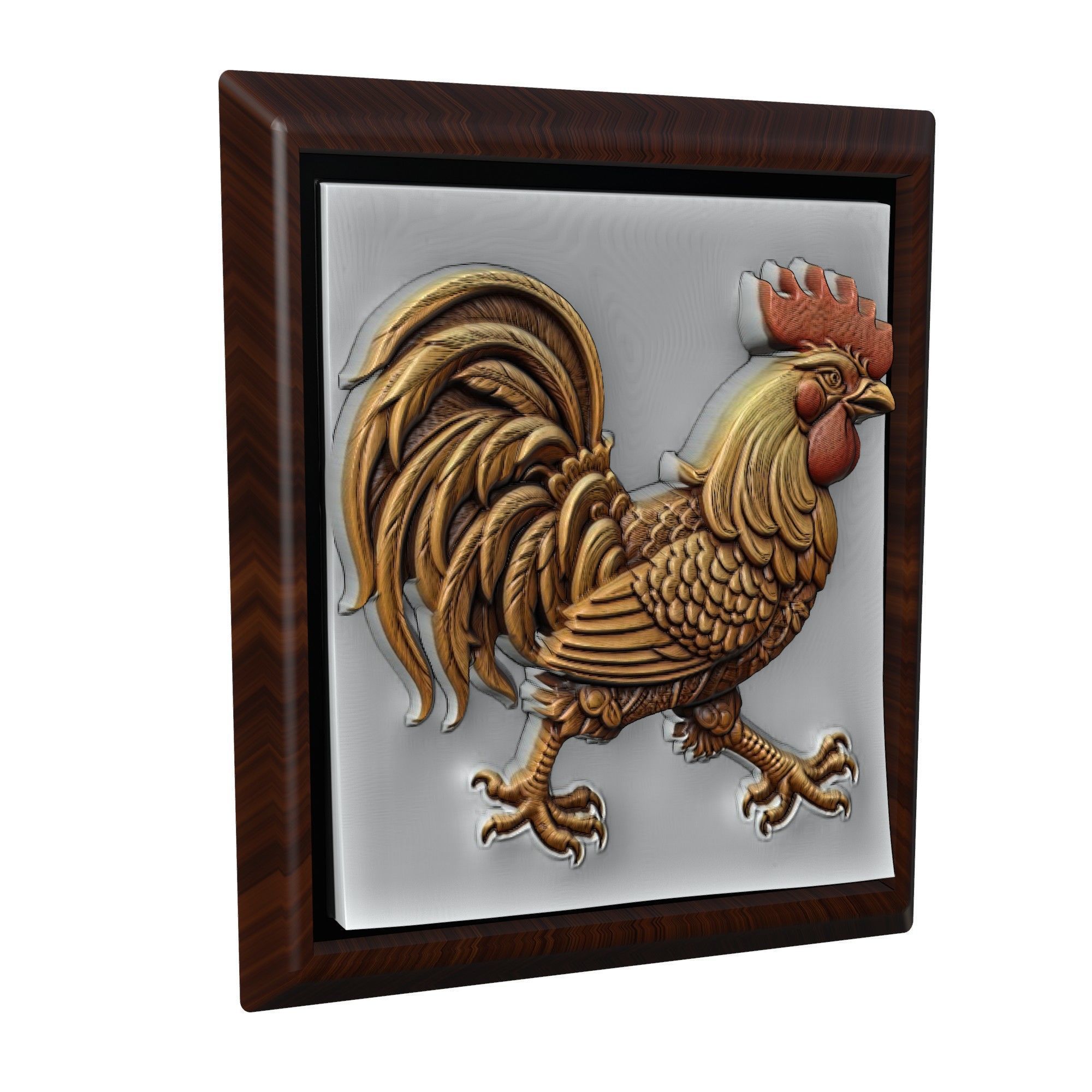 Chicken Animal 3D print model_1