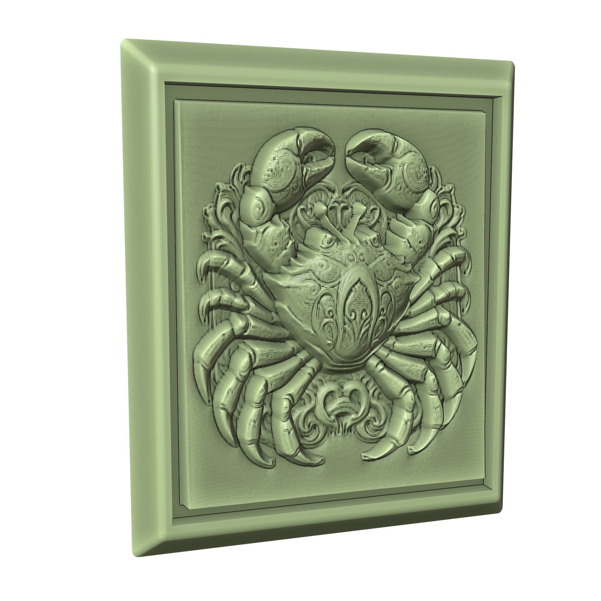 Crab Animal 3D print model_3