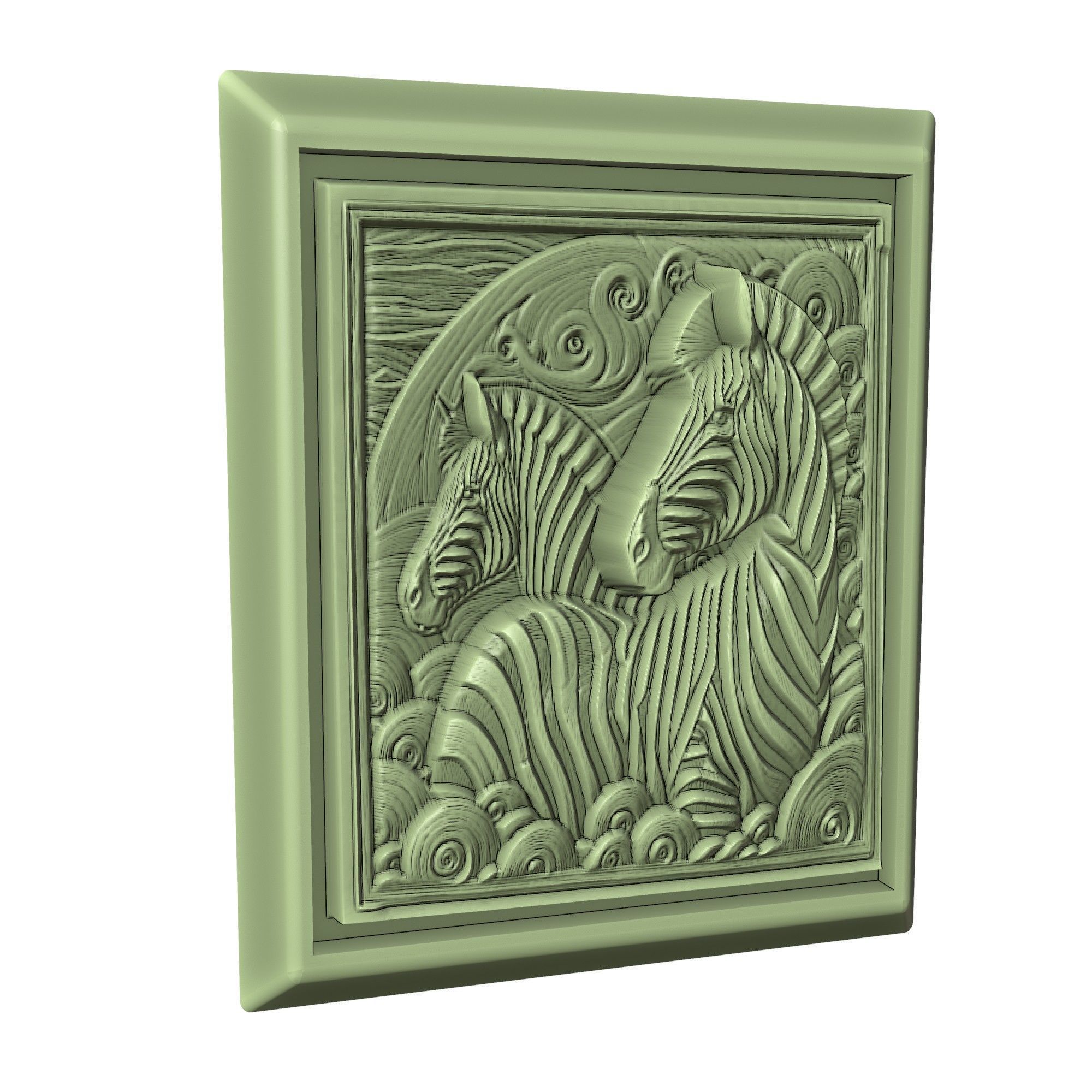 Zebra Animal 3D print model_3